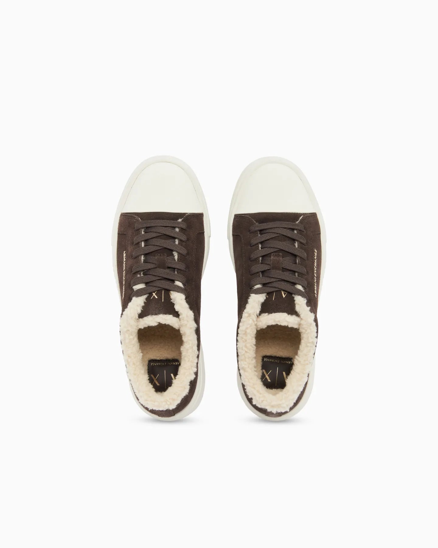 ARMANI XW003067 AF27450 Plateau Sneaker Braun