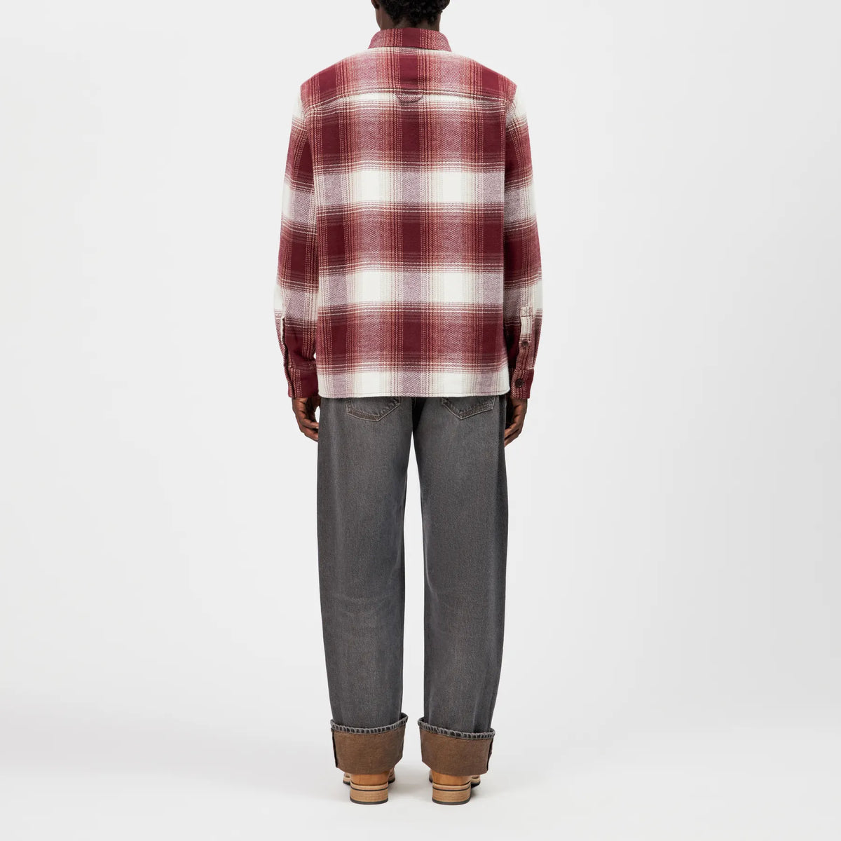 DRYKORN 146528 DIEGGO Hemd Overschiert Rot