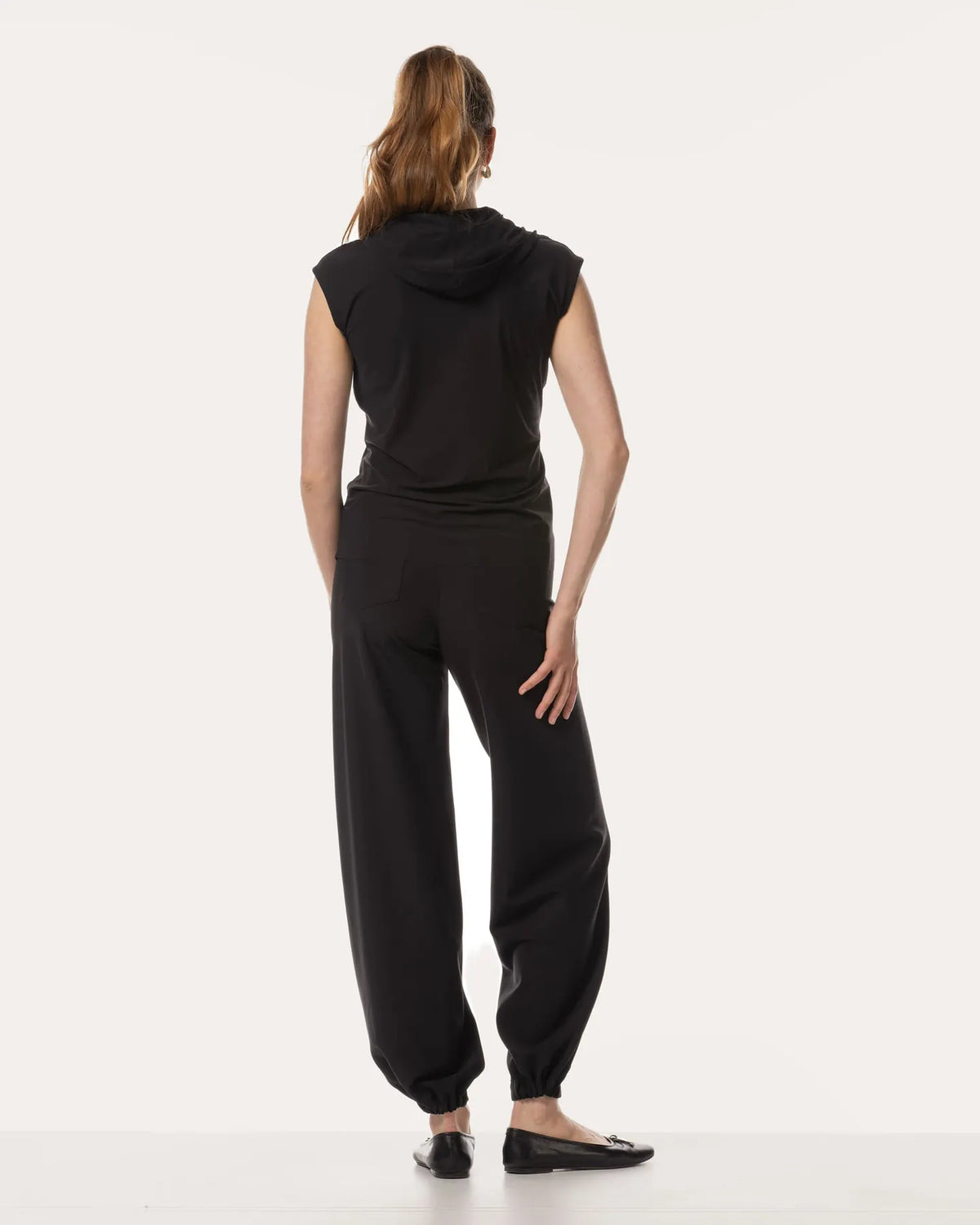 JAPAN TKY  SAEKO Hose knitterfrei stretch DEEP BLACK