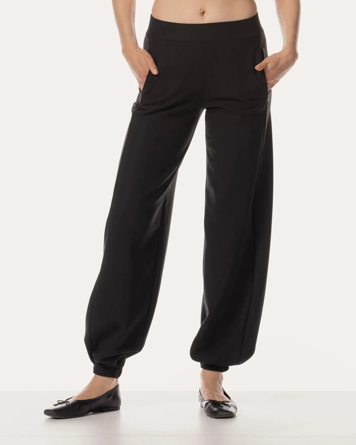 JAPAN TKY  SAEKO Hose knitterfrei stretch DEEP BLACK