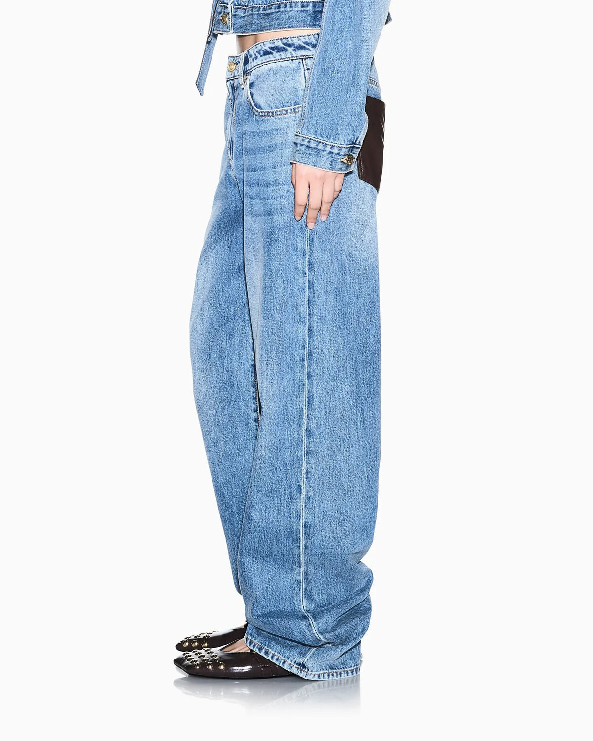ARMANI XW000056 AF25766 Damen Jeans MB001 BLUE DENIM