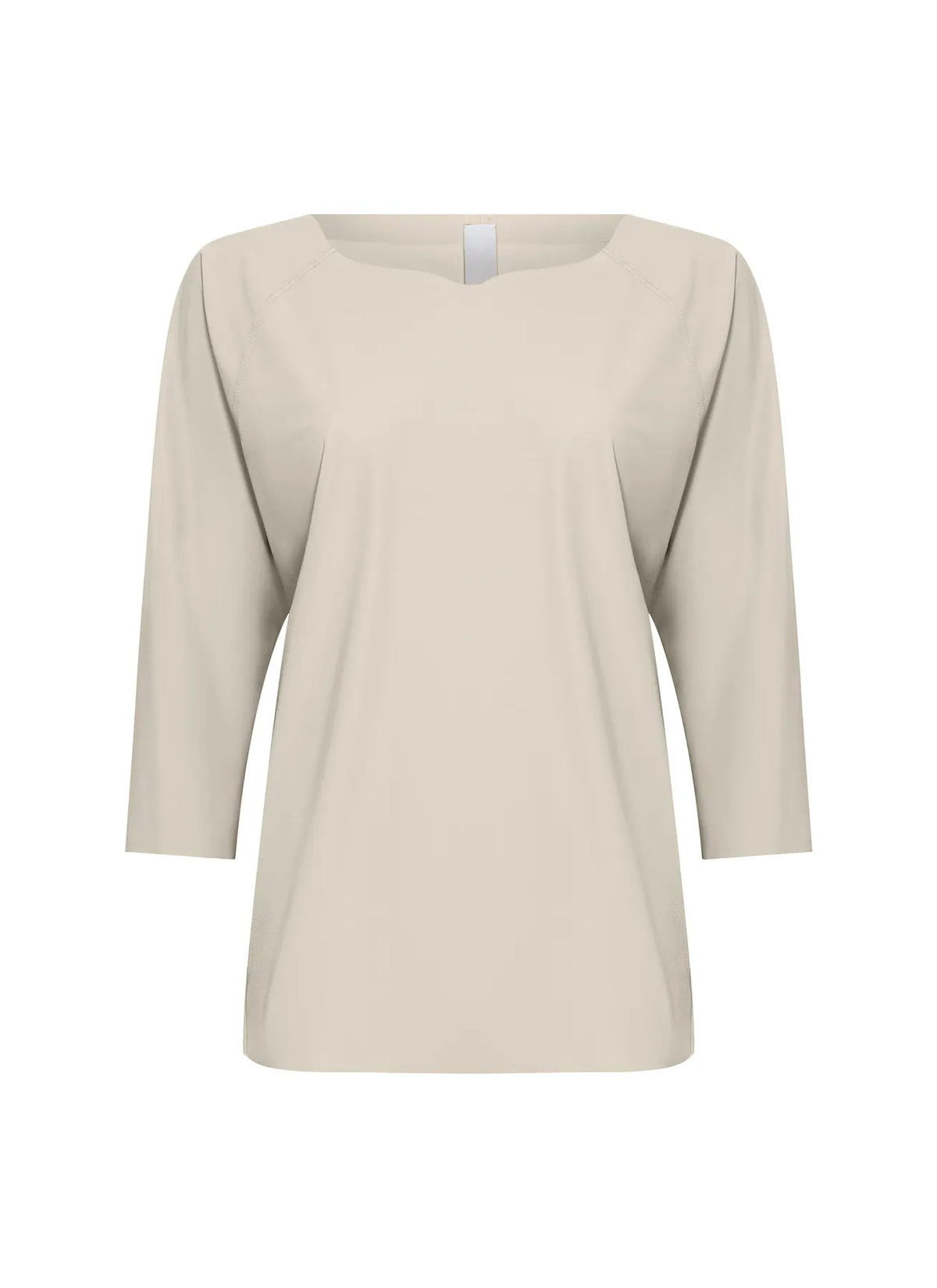 JAPAN TKY NARIKO Damen Bluse T-Shirt Stretchk Beige 554