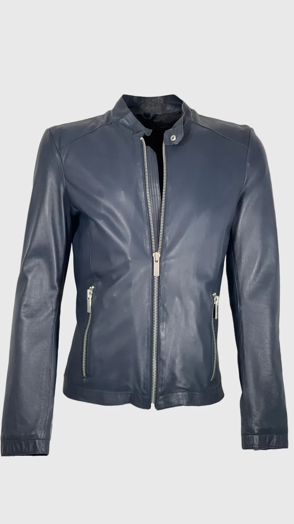 OAKWOOD MARKER 63841 Herren Leder Jacke Jeansblau  534.