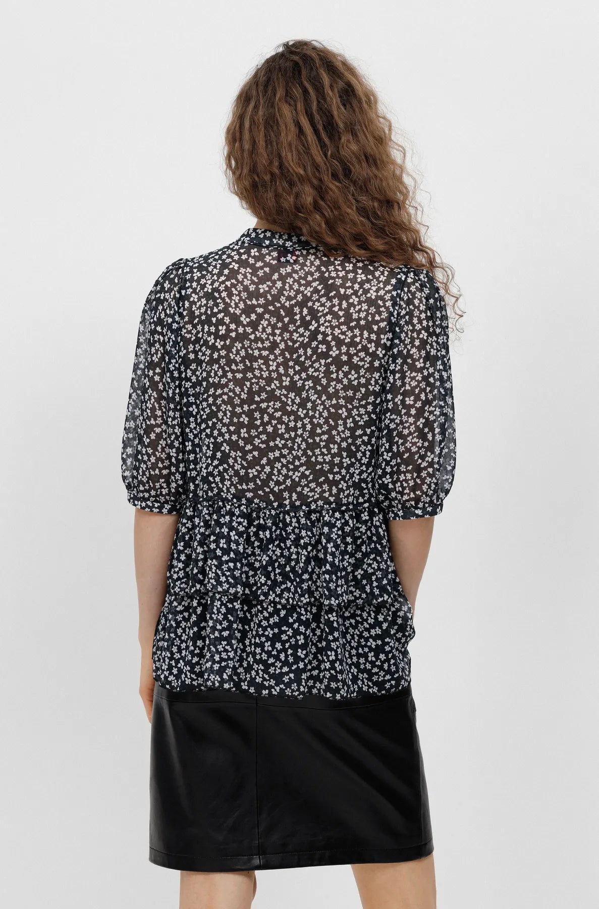 HUGO 50466996 Celixa 10241732 01 Bluse Florale muster Open Miscellaneous 963