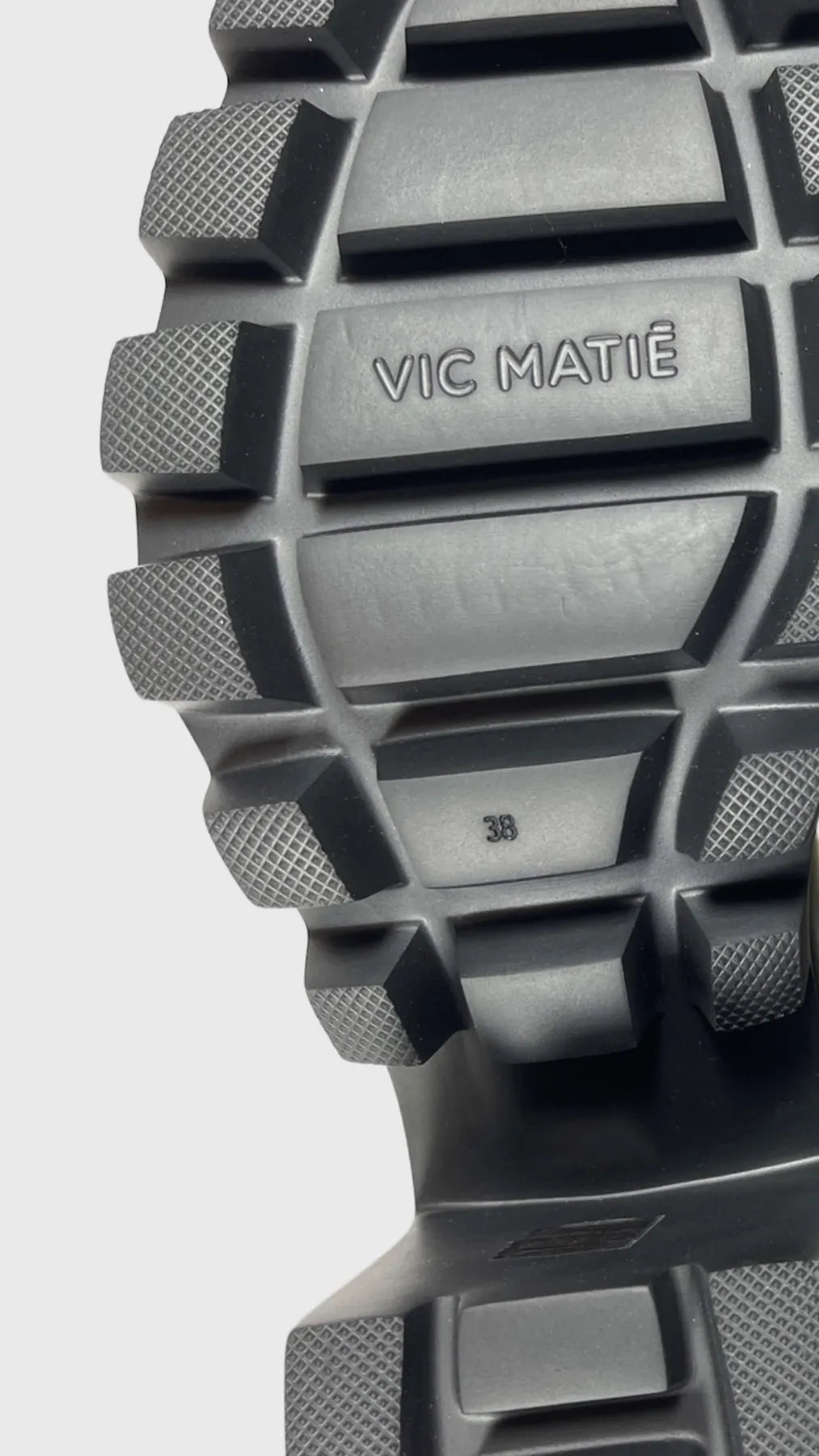 VIC MATIE 5006 CHARME Stiefeletten mit eckiger Kappe Khaki Grün MILITARY