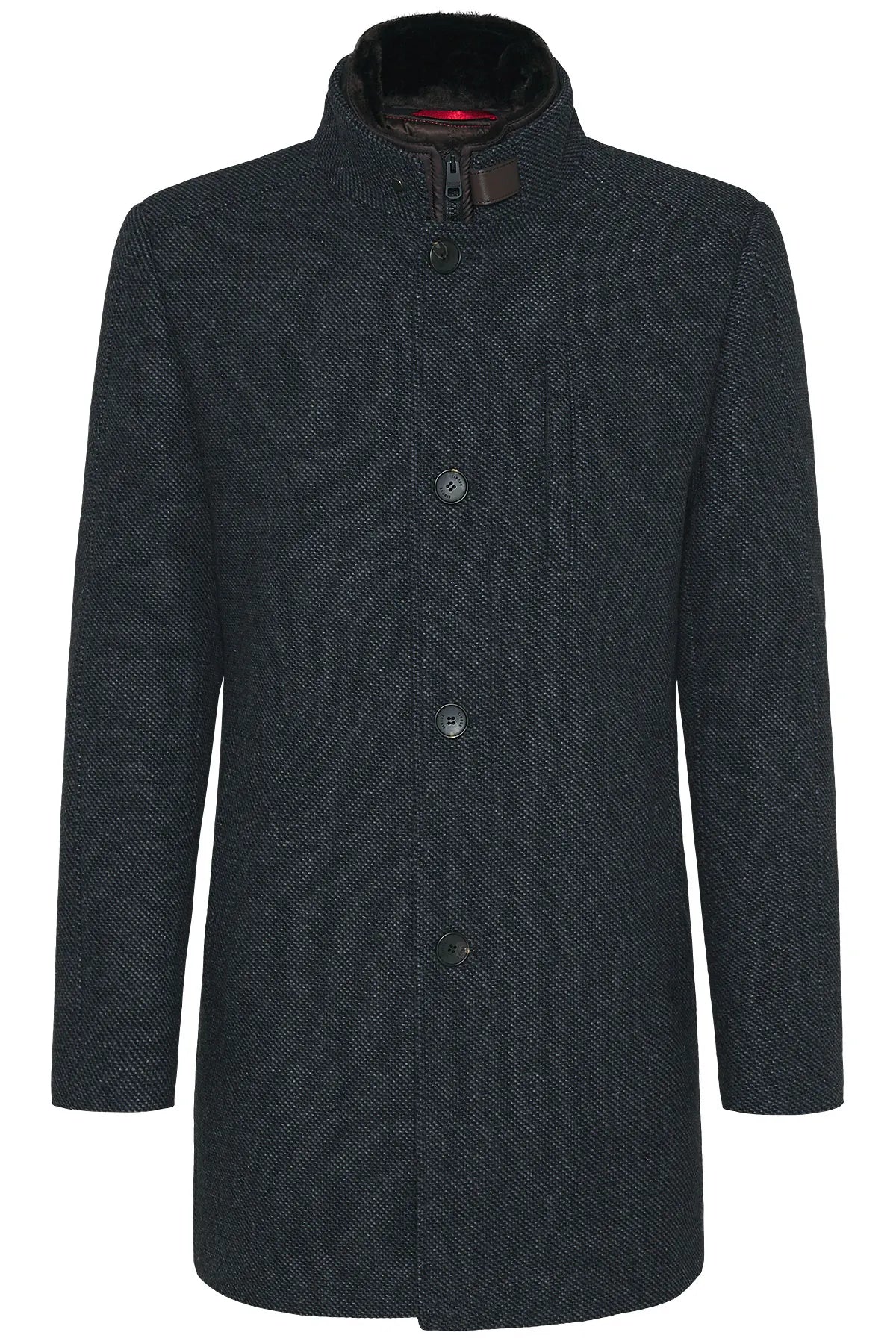 CINQUE 
                
                                            45217010 CIARSENAL MANTEL MIT STEHKRAGEN DUNKELBLAU