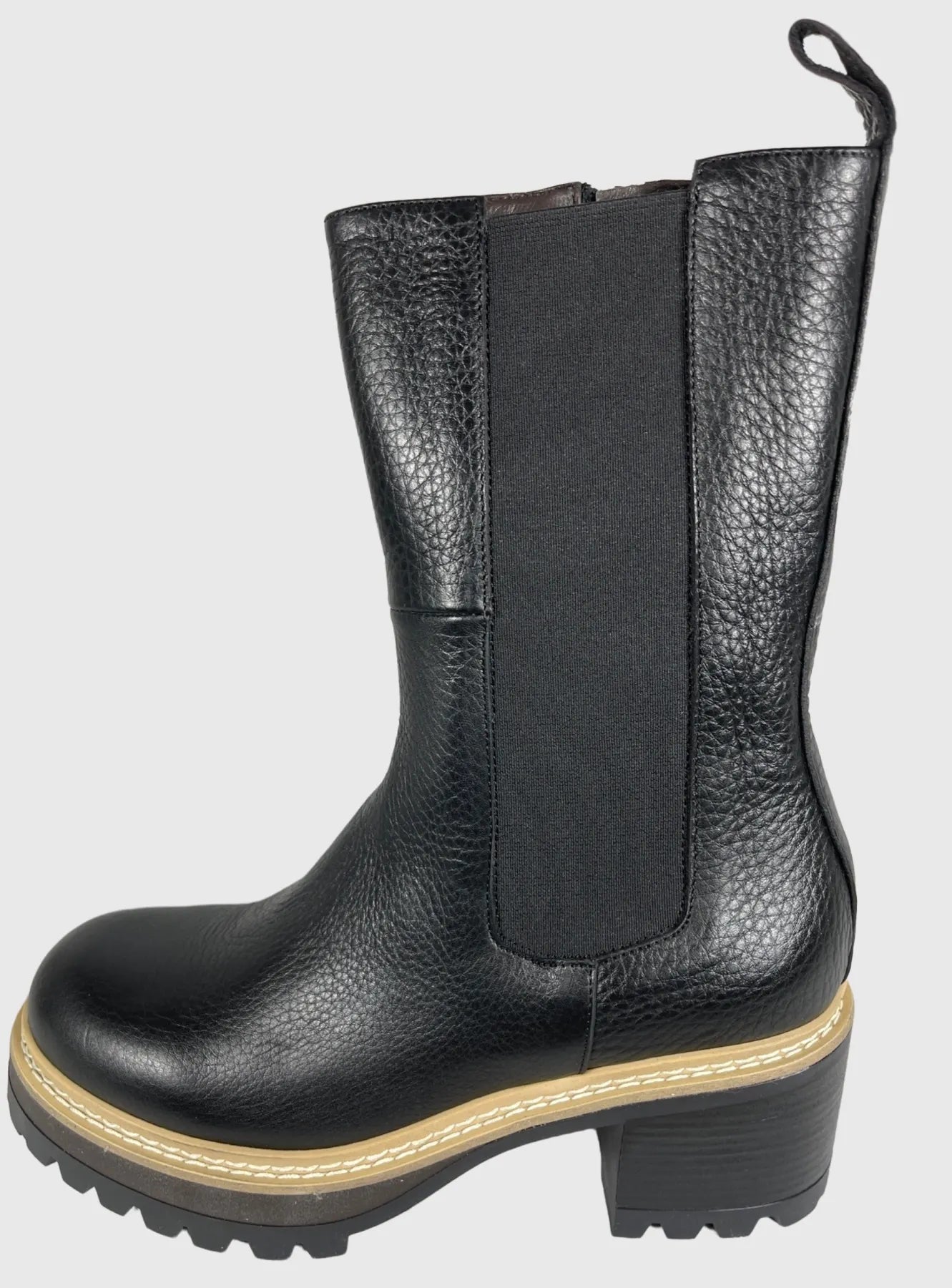 LAURA BELLARIVA  8153 265 CERVO  DAMEN PLATEAU STIEFELETTE SCHWARZ.