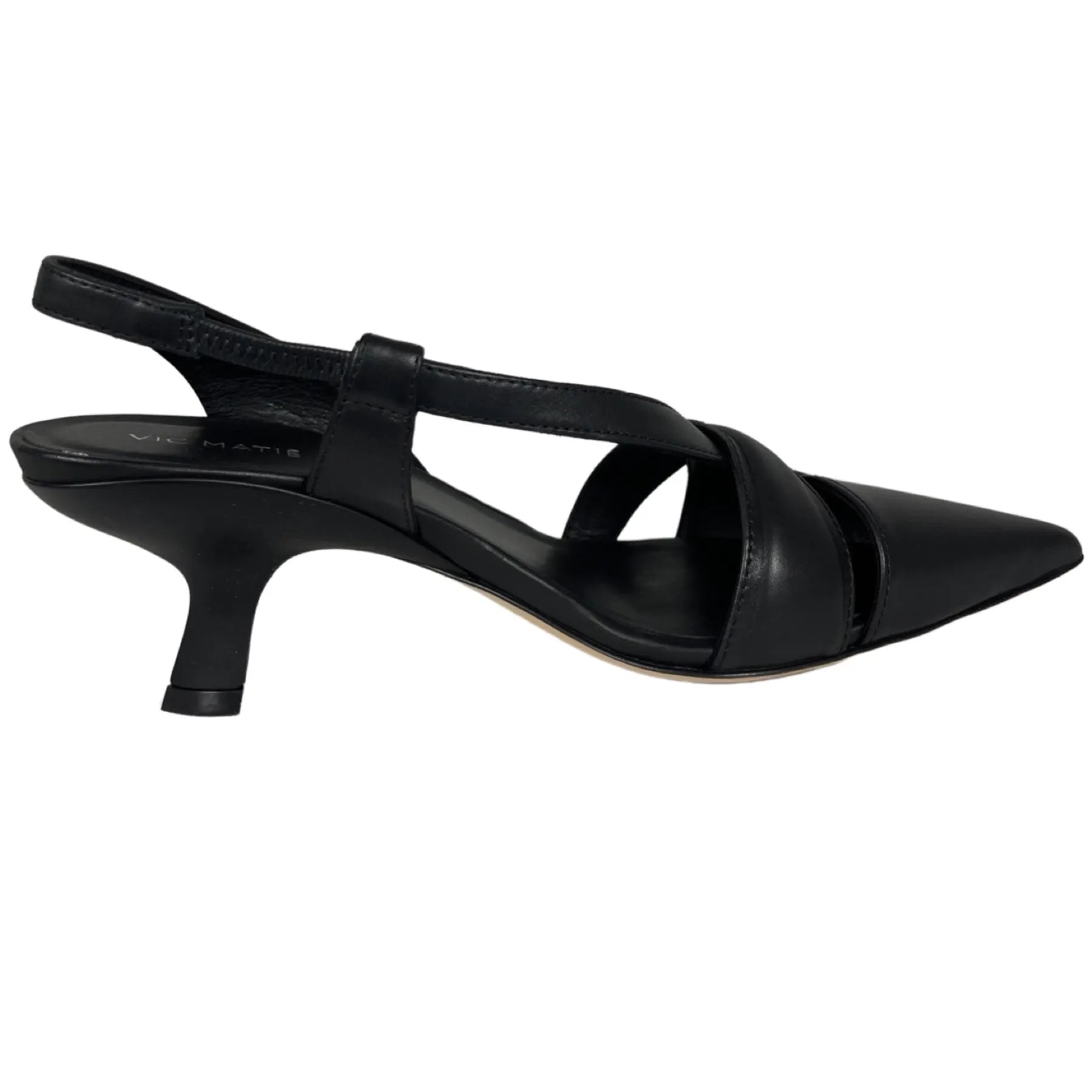 VIC MATIE 6502 ECLAIR SCARPA DAMEN  SLING PUMPS SCHWARZ 101