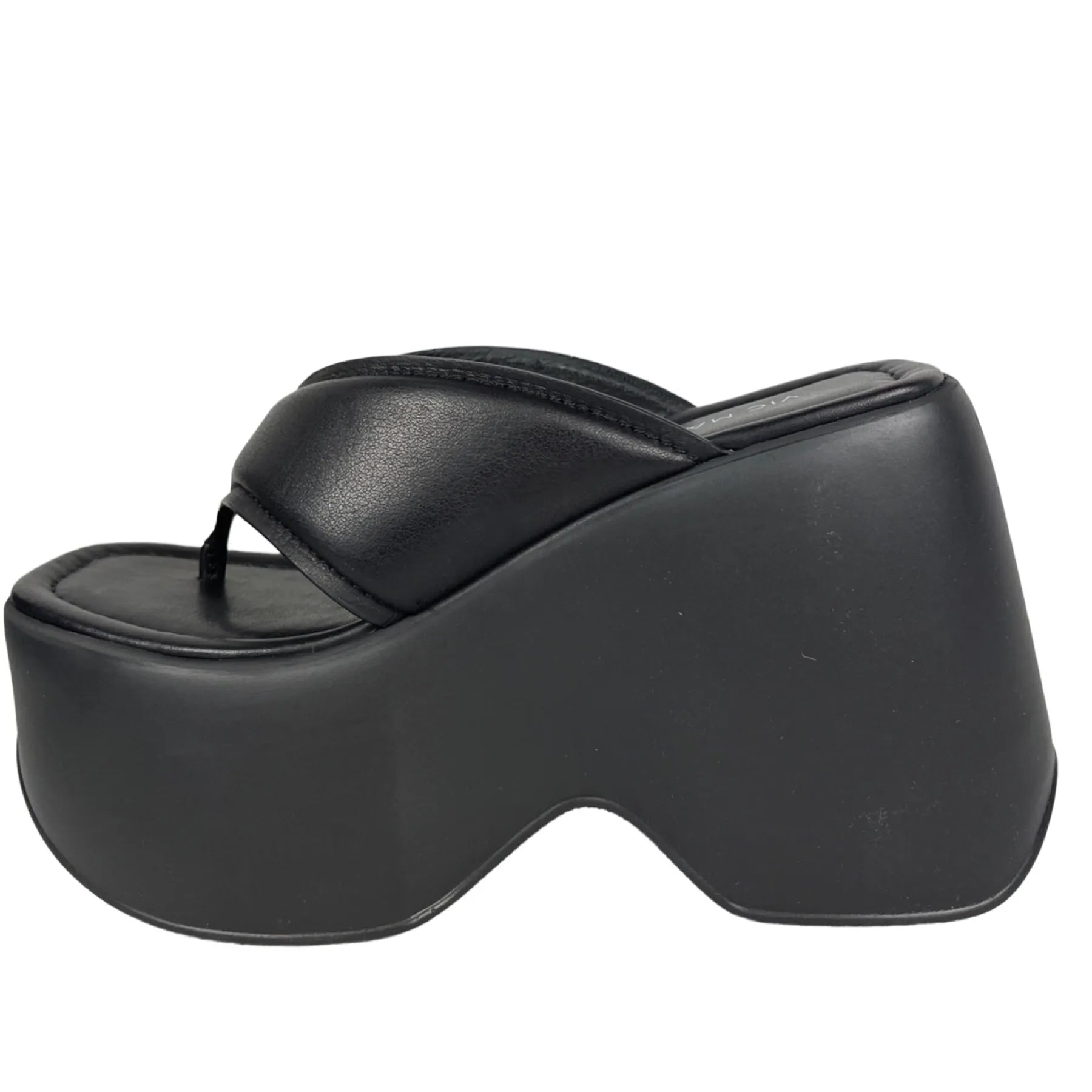 VIC MATIE 6750 TRAVEL SANDALO  Plateau-Slipper Zehentrenner Black 101