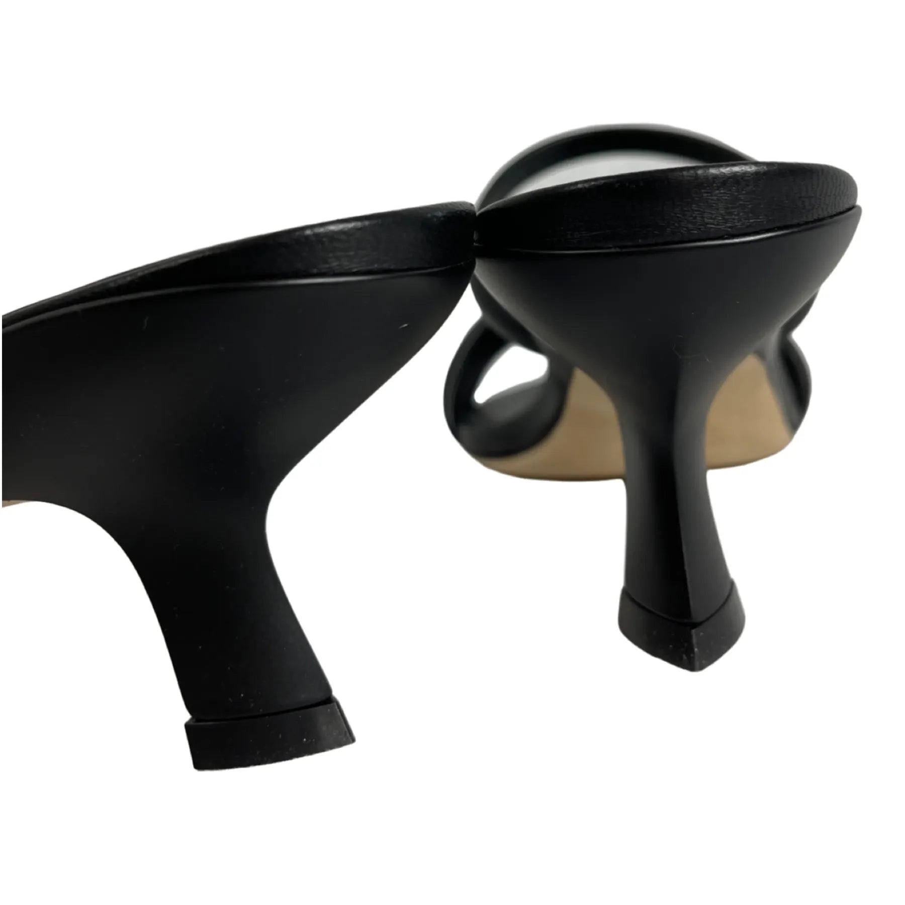 VIC MATIE 7050 BONBON Sandaletten mit Lederriemen Schwarz