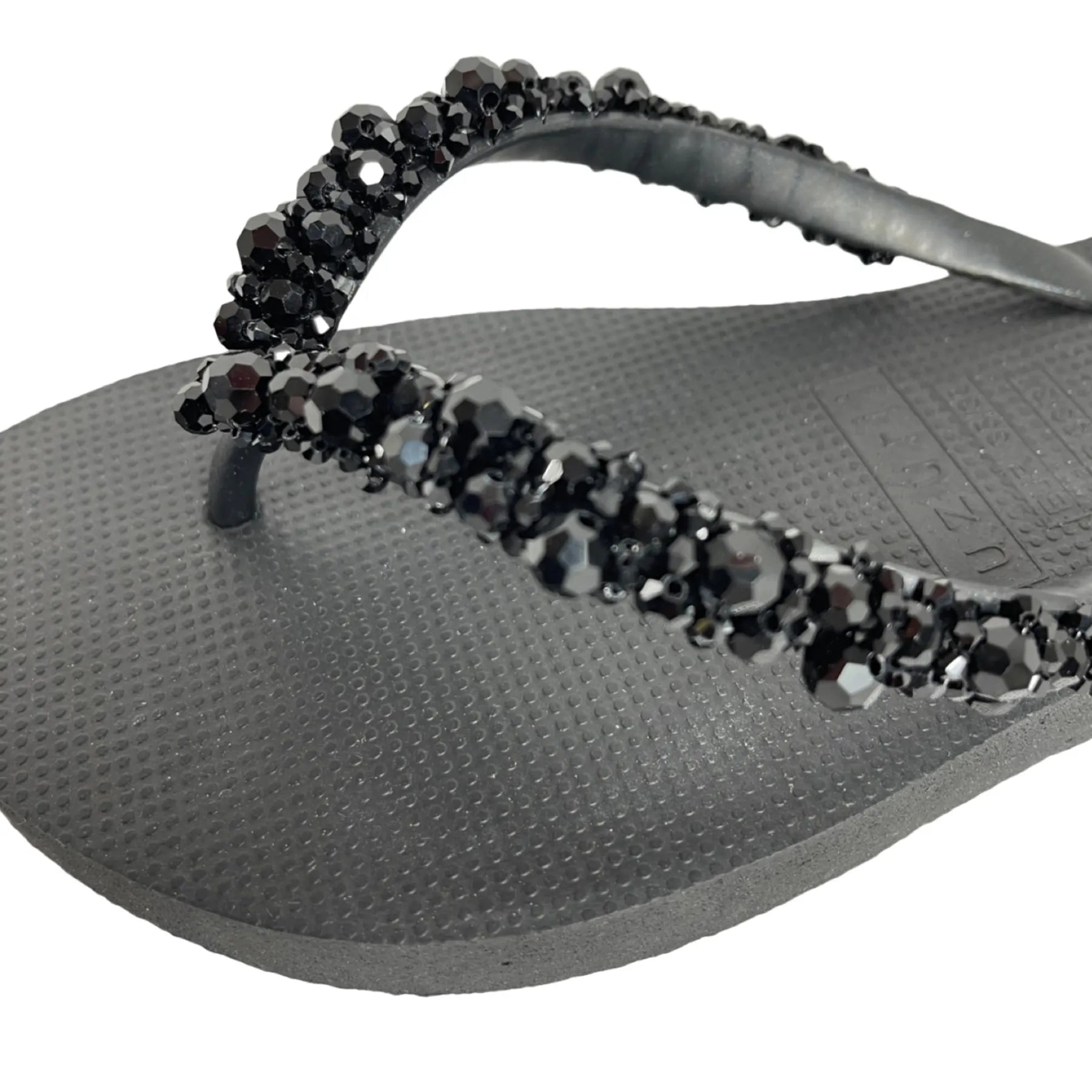 UZURII LIZZY Damen Luxury Zehentrenner Ziersteine