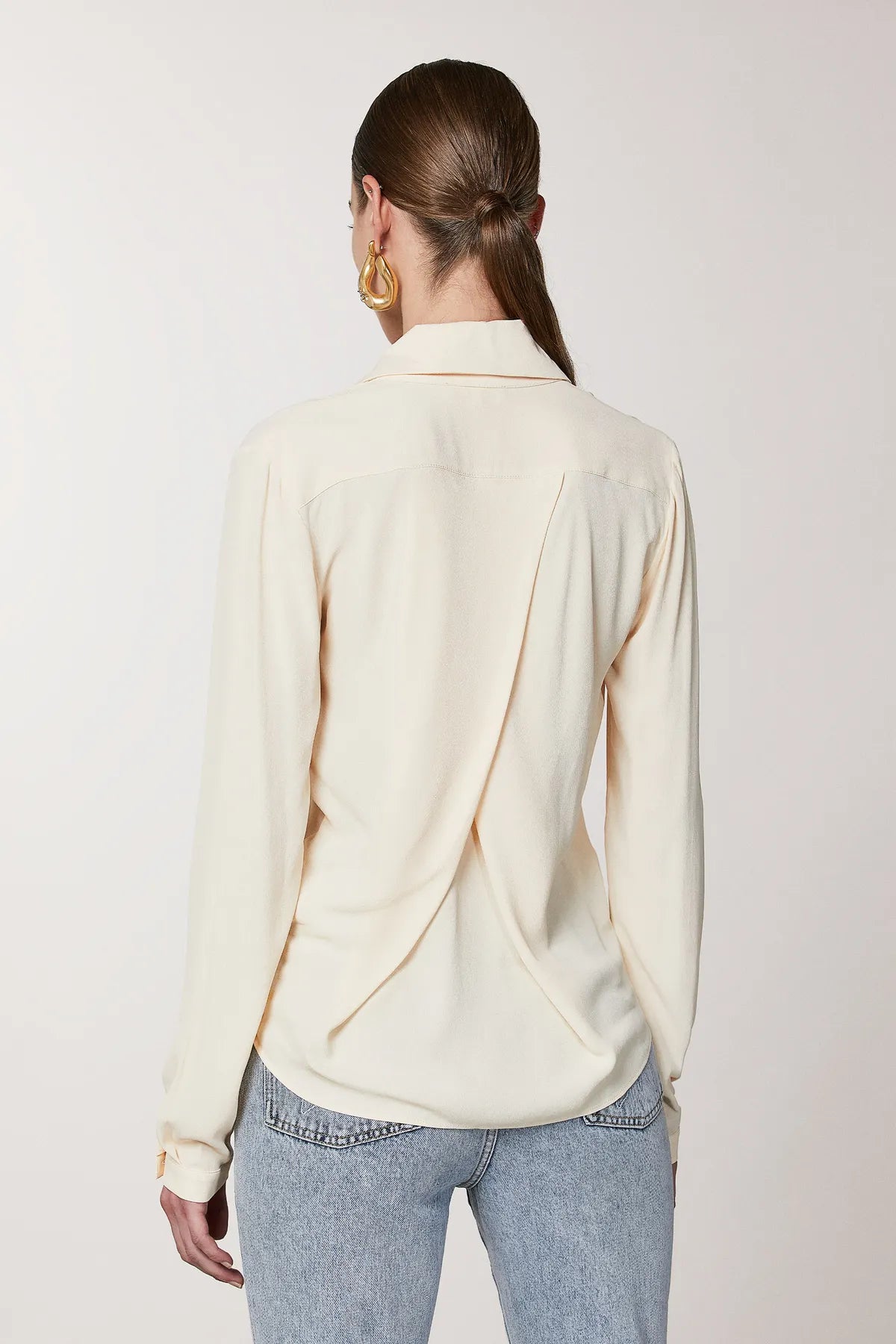 PATRIZIA PEPE 8C0599 A8I1 
                Damen Bluse Creme B753