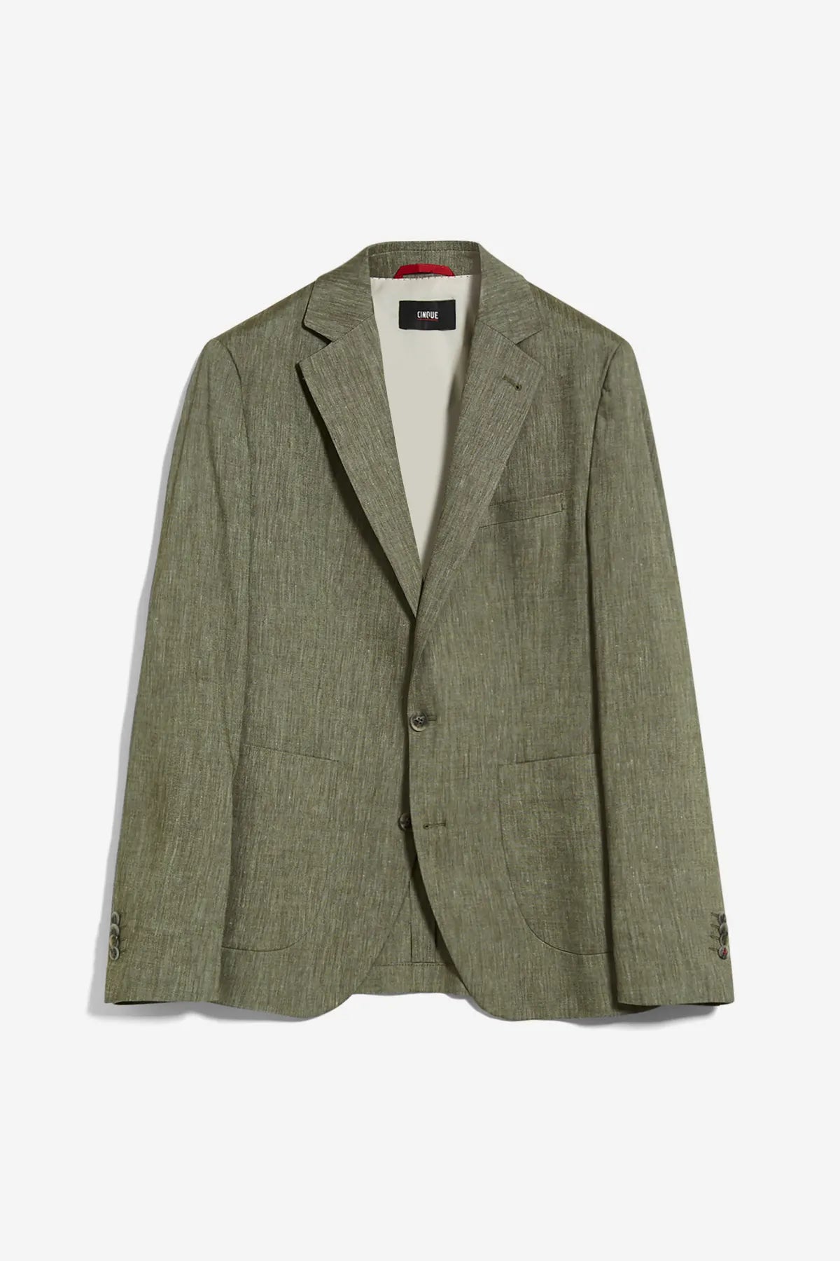 CINQUE 22522141 CIDATI Herren Blazer Leinen-Mix Grün