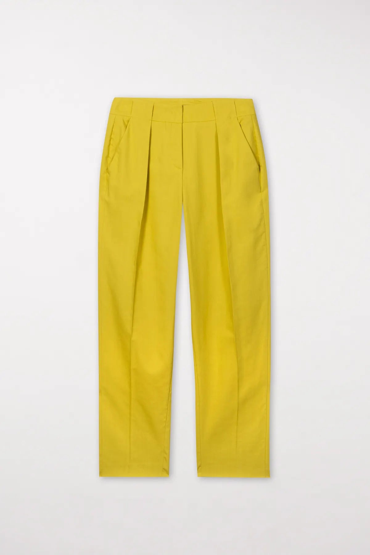 LUISA CERANO 678519/3461-0  Damen Hose Gabardine-Tapered-Pants Gelb