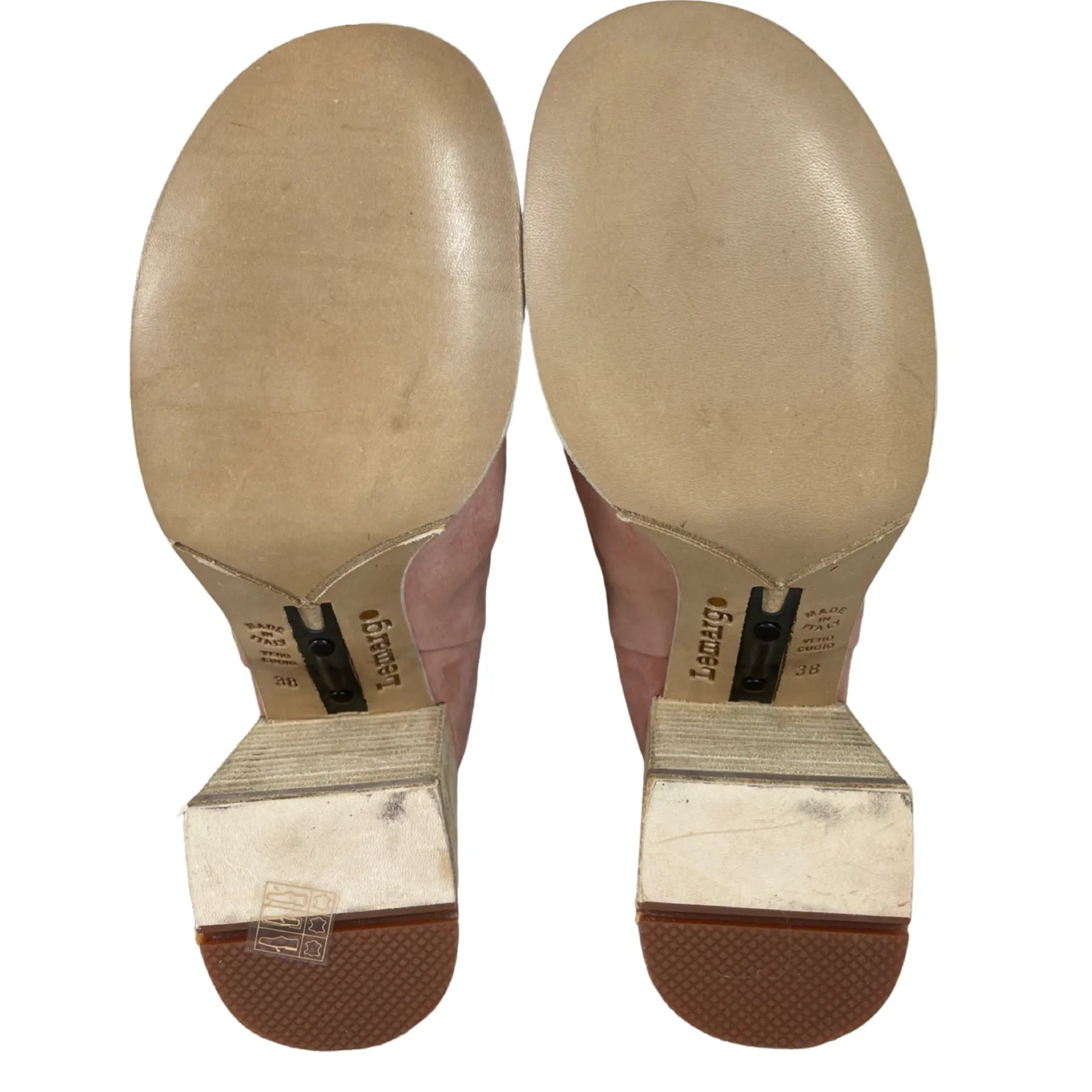 LEMARGO FP02B CAMOSCIO PELLAME Damen Stiefelette Suede Leder Rosa.