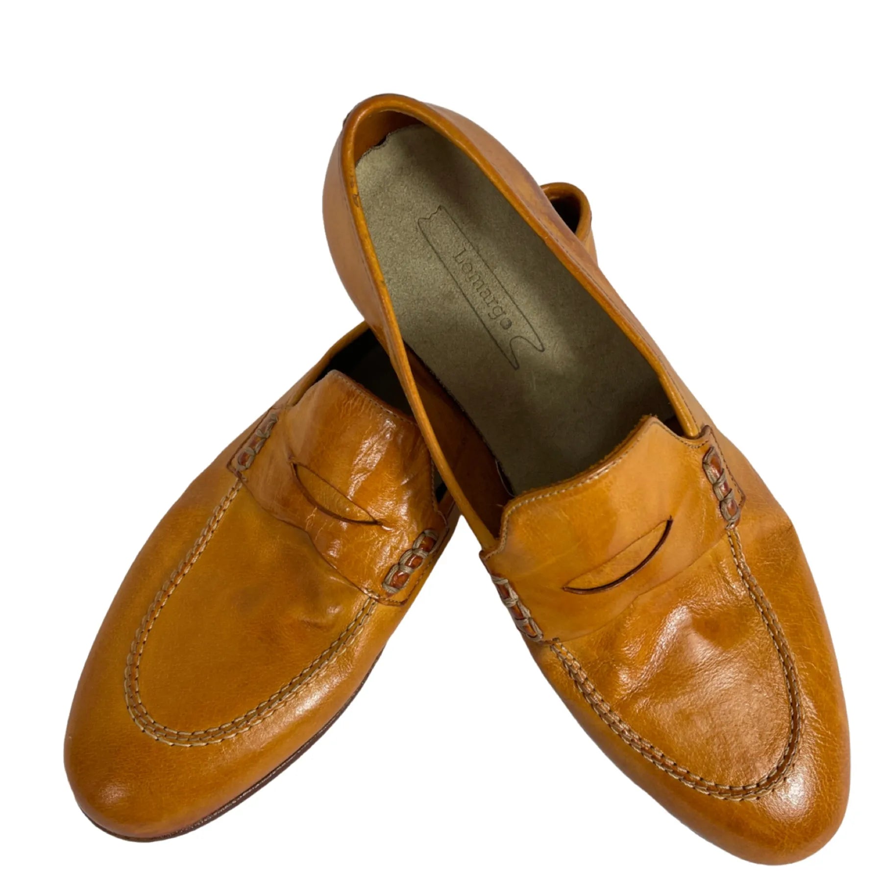 LEMARGO  GA01A SKIP Herren Mokassins Leder OCRA.