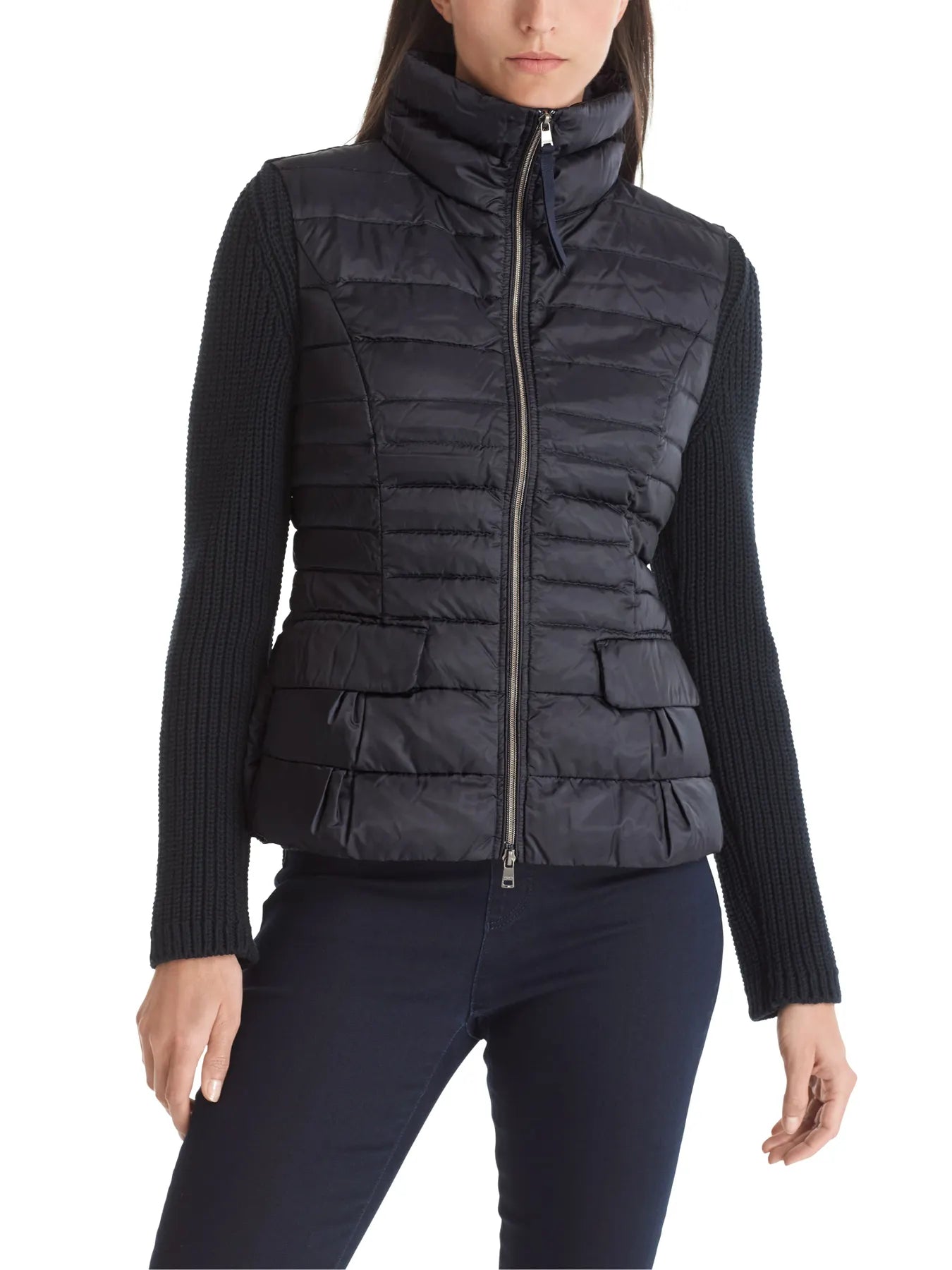 MARC CAIN +E 37.15 W11 Steppweste mit Daunenfutter black 900