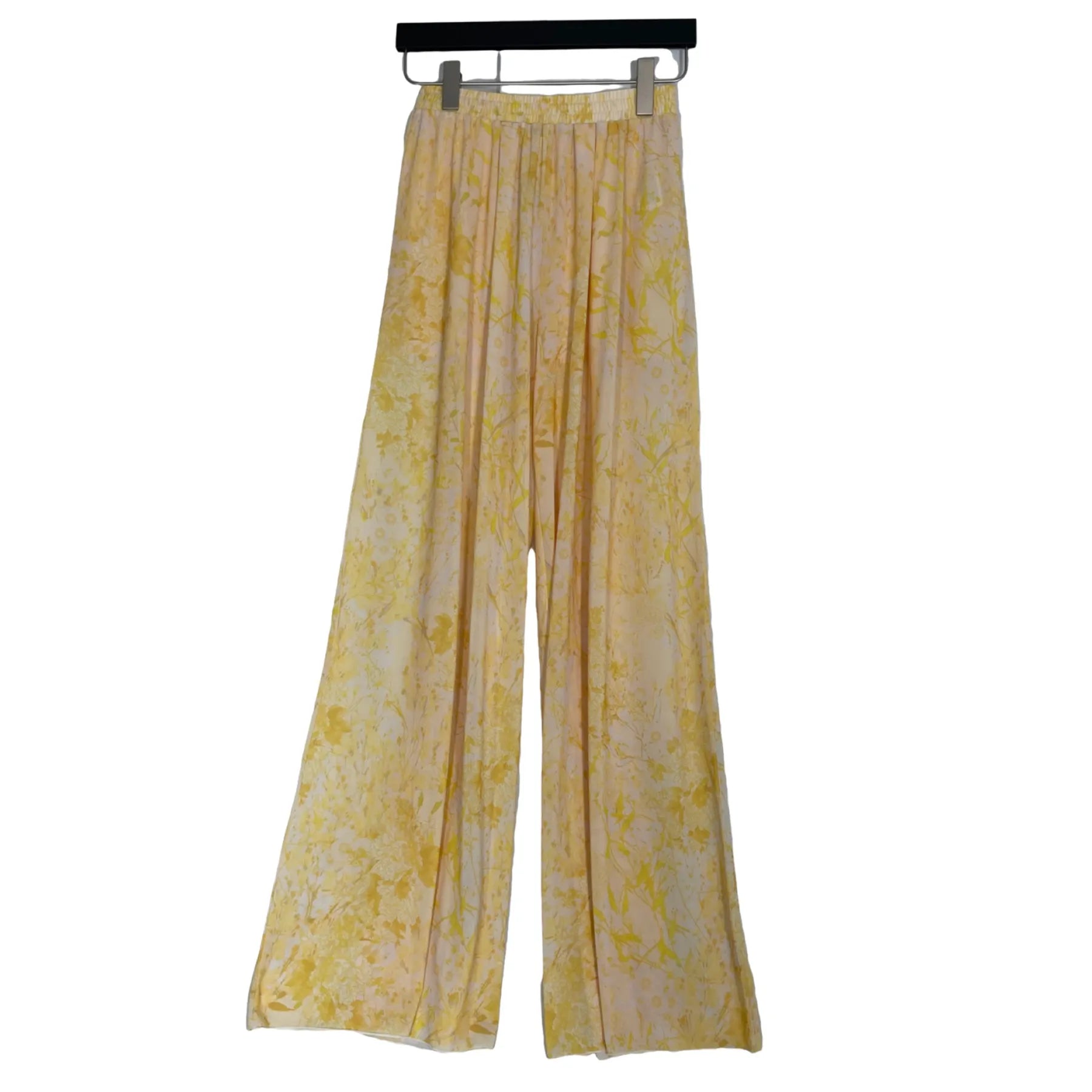PATRIZIA PEPE  2P1246 J118 Damen Hose GELB YELLOW FLOWER