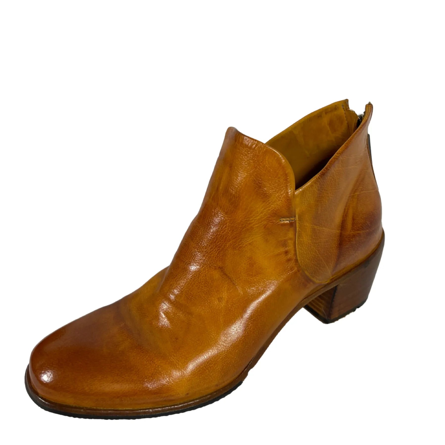 LEMARGO AH32A SKIP DAMEN STIEFELETTE OCRA BRAUN.