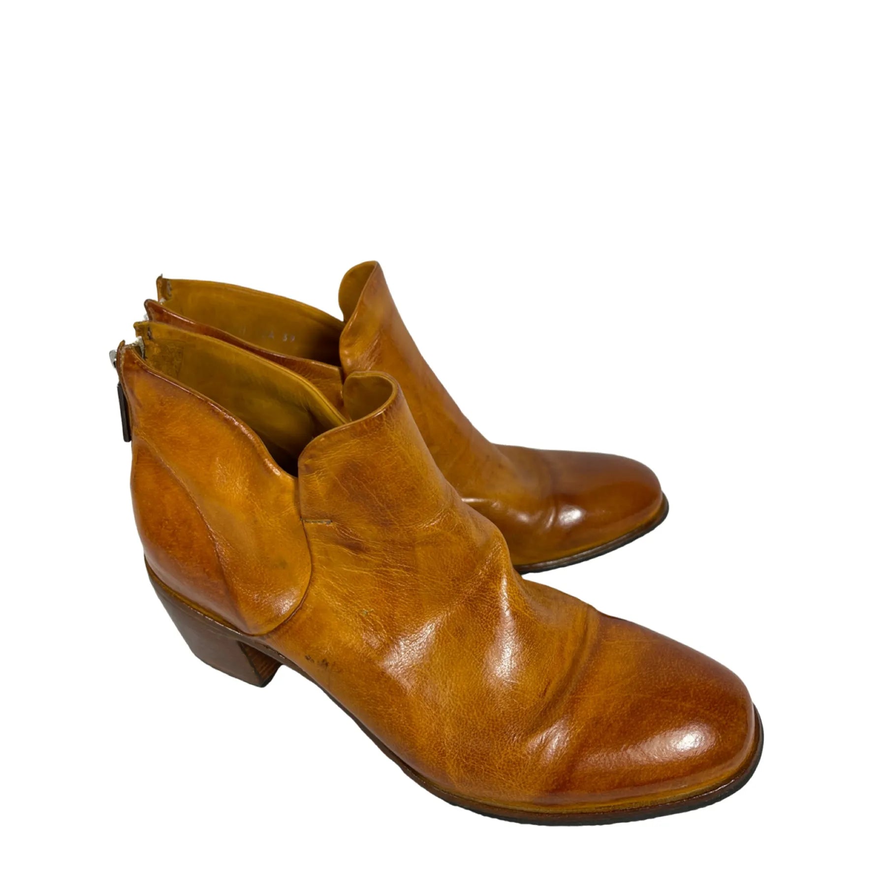 LEMARGO AH32A SKIP DAMEN STIEFELETTE OCRA BRAUN.