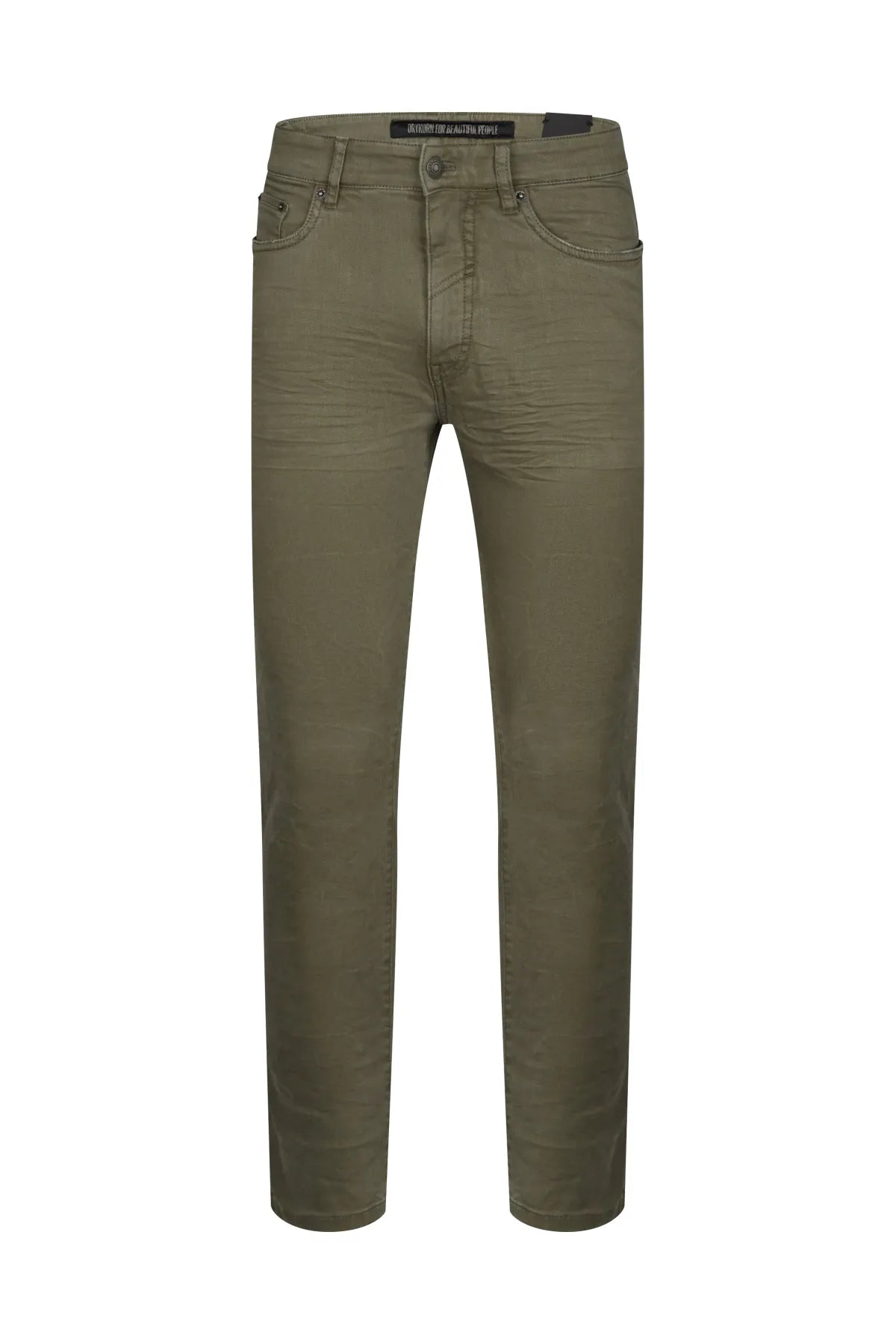 DRYKORN 270078 WEST 10 Herren Jeans Stretch Khaki 2110