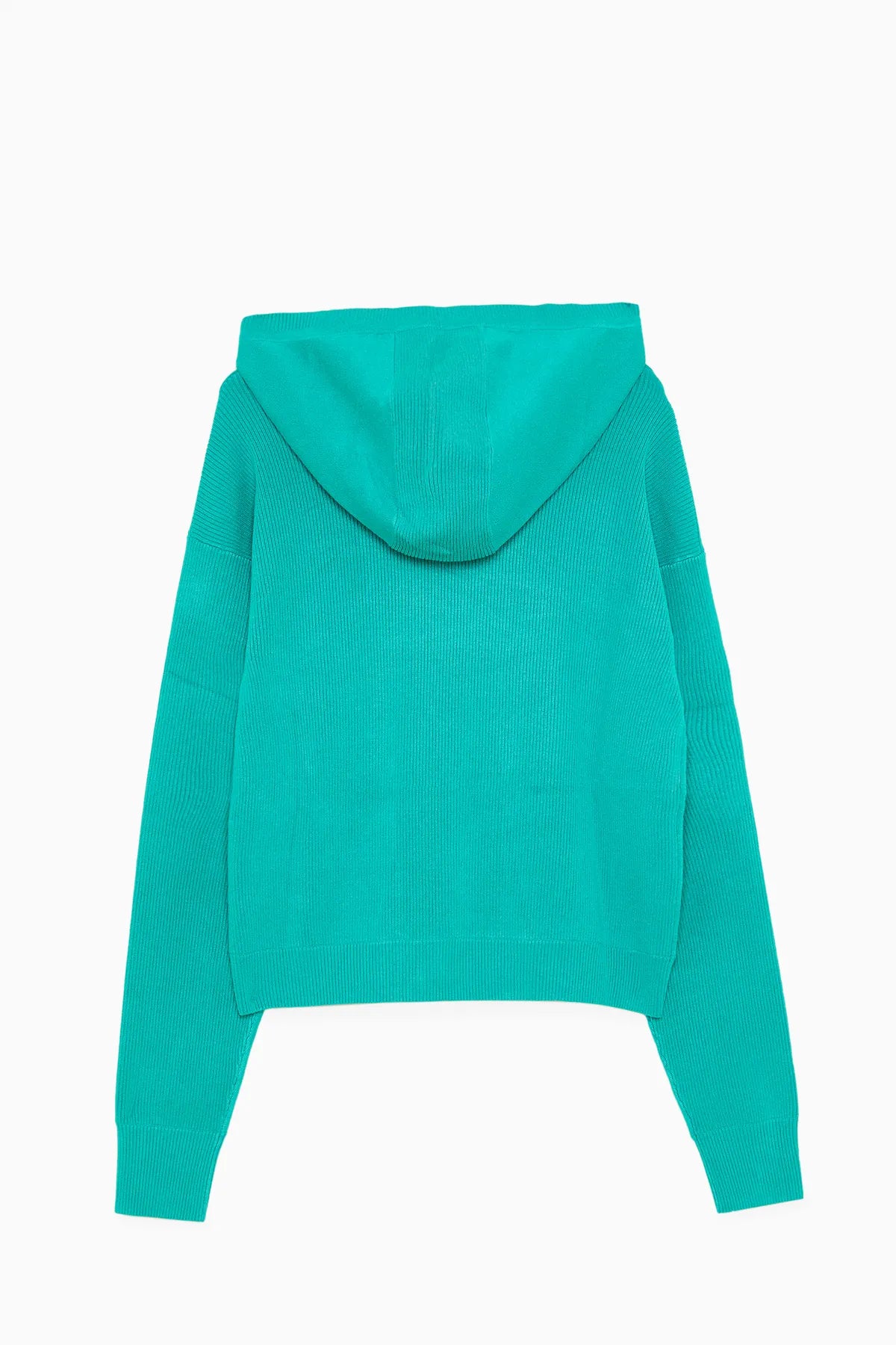 PATRIZIA PEPE  8K0105 K087 
                Damen Pullover Strick-Hoodie Grün