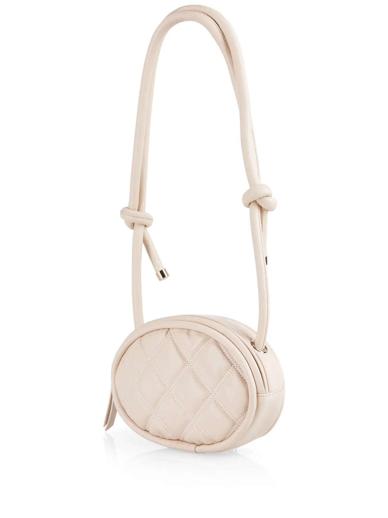 MARC CAIN VB TM.03 Z05 Damen Kleine Umhängetasche Ovale Minibag soft blossom