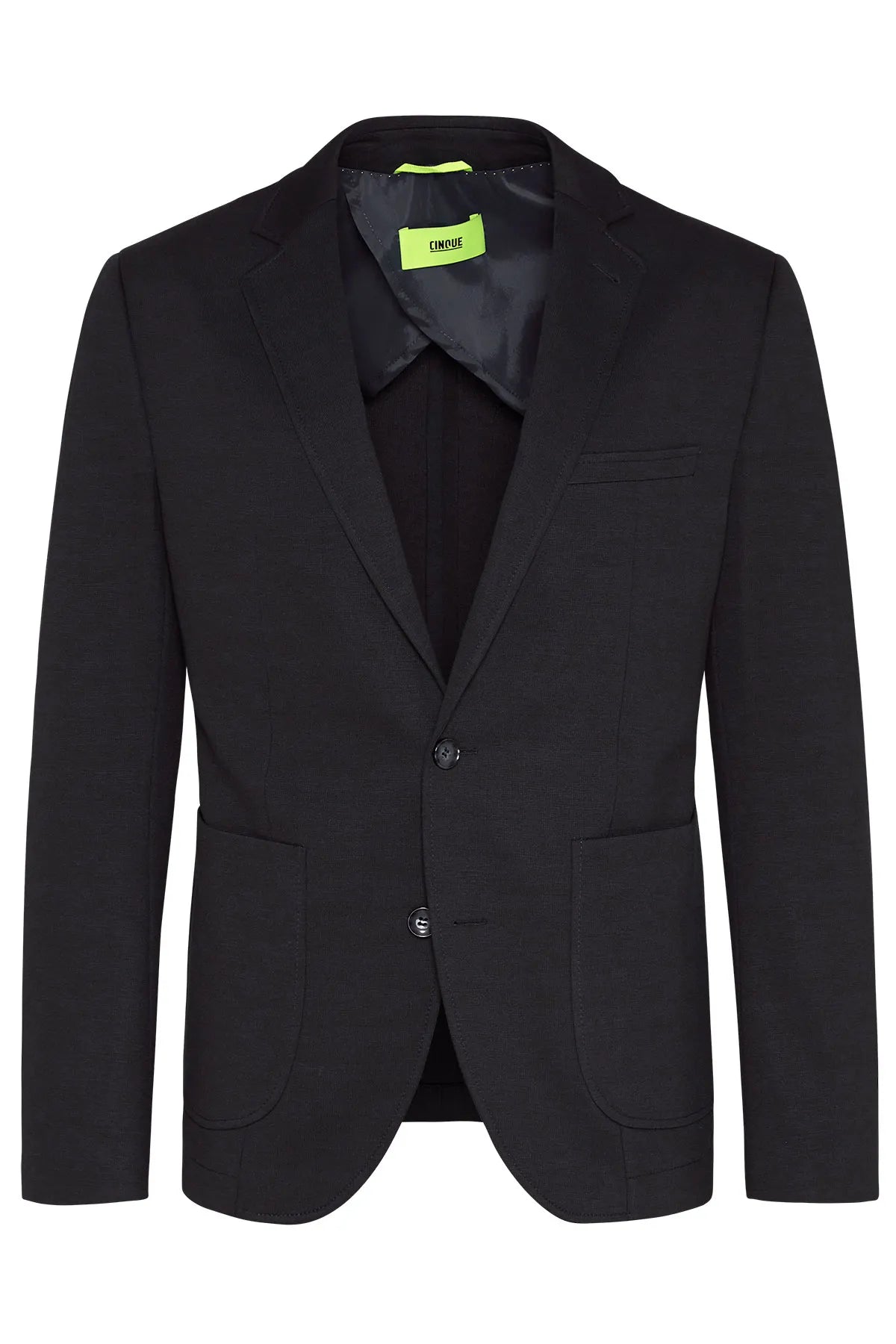 CINQUE  22271560 CIDATINI Herren Sakko Stretch Schwarz 99