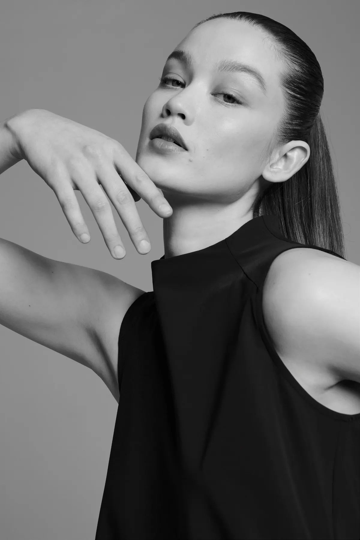 JAPAN TKY AMYA Damen Kleid mit hohem Stretchkomfort 990 DEEP BLACK