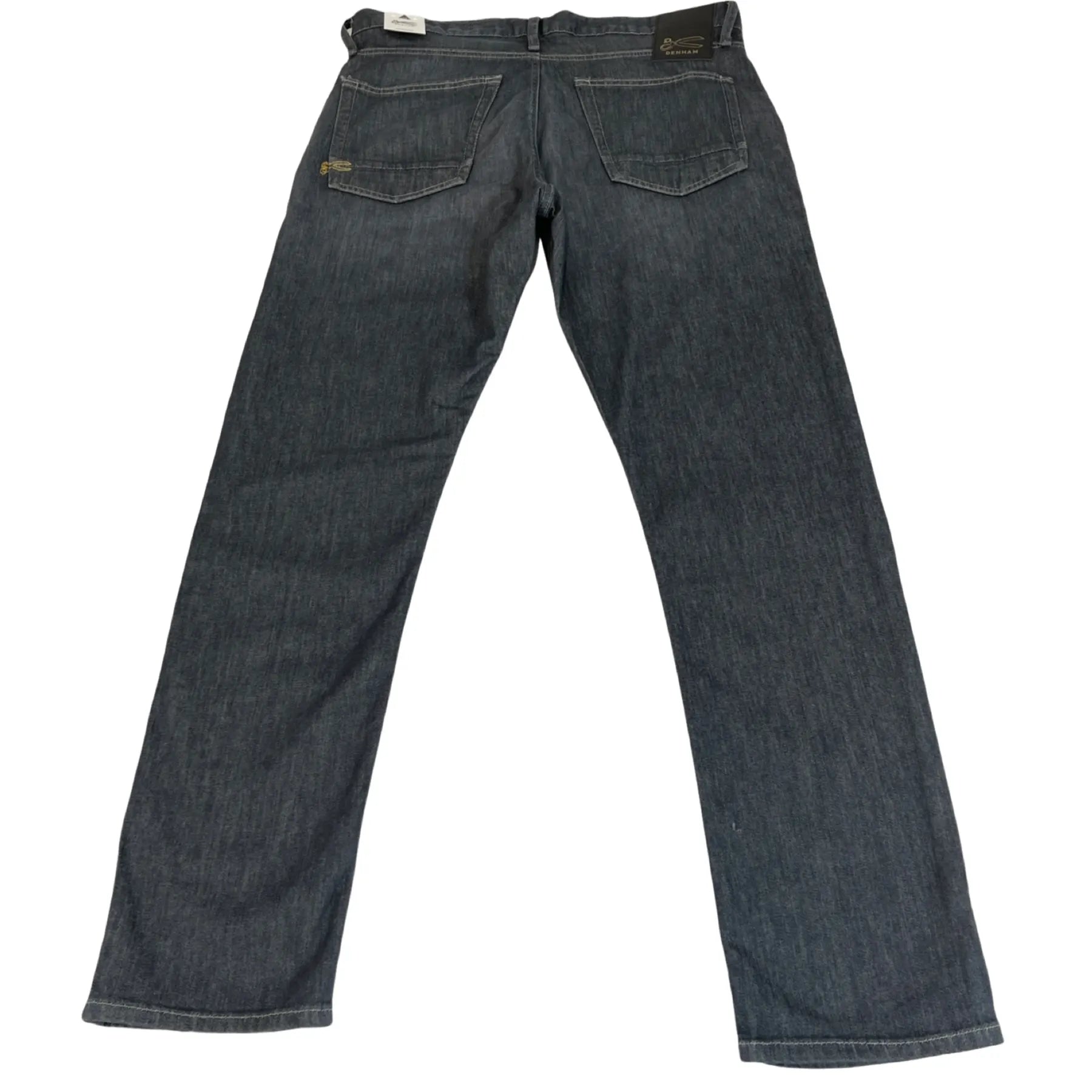 DENHAM 01-23-04-11-008 OSAKA PANT CLWG HERREN JEANS MIT KNOPFLEISTE CARROT FIT GREY