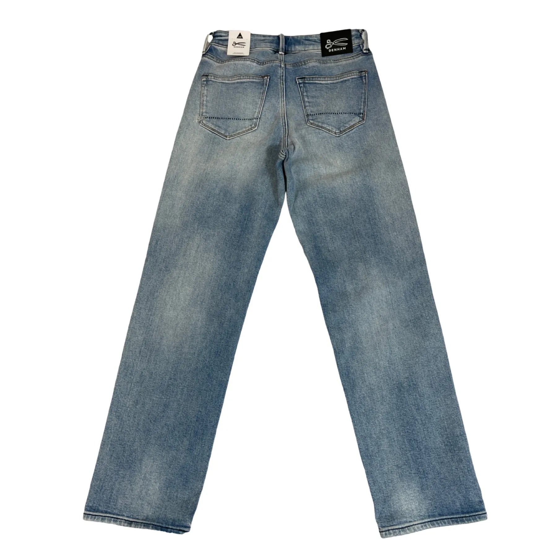 DENHAM 02-23-04-11-028 BARDOT STRAIGHT SWLRR DAMEN JEANS  HIGH RISE STRAIGHT FIT LIGHT BLUE