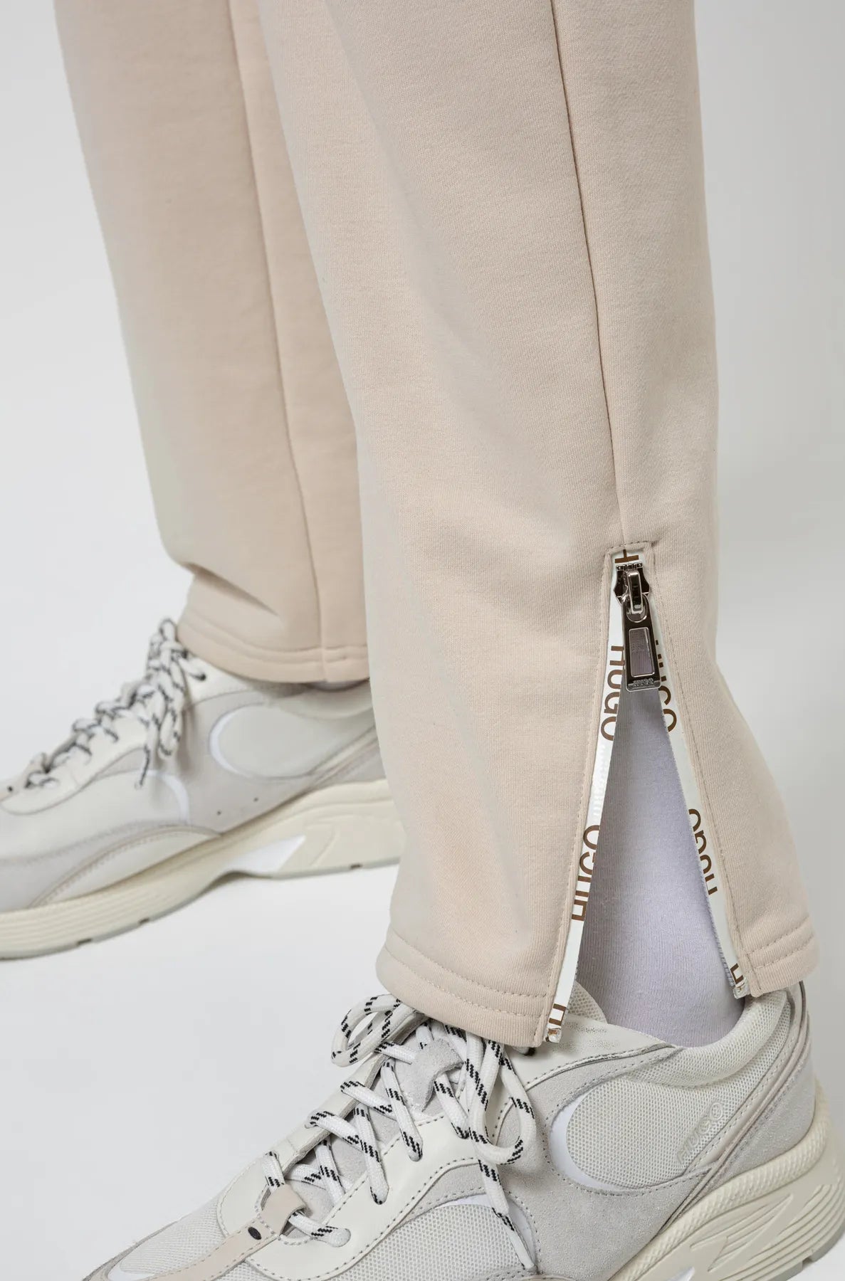 HUGO 50449305 Nabemono 10234624 01 Damen Jogging Hose Natural 104