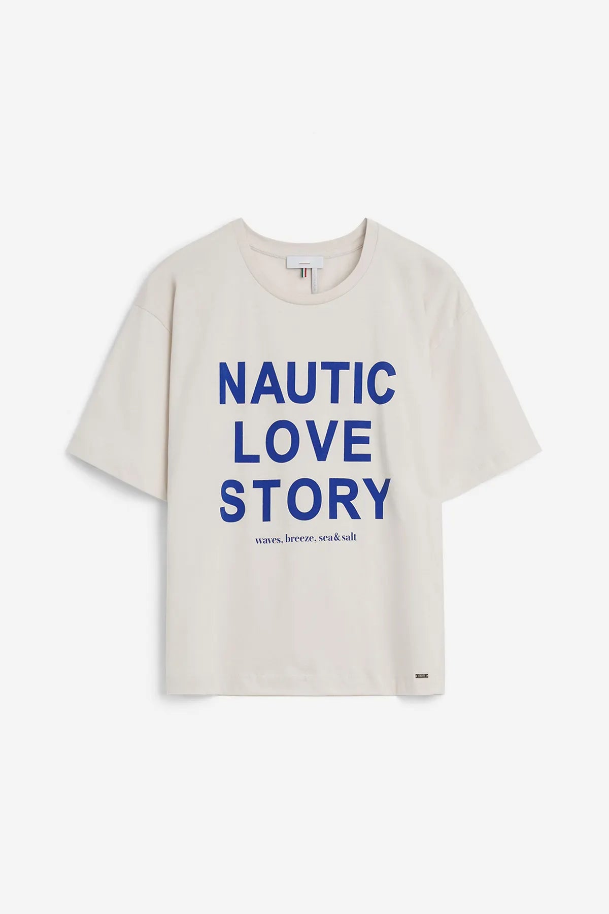 CINQUE 52084406 CINAUTY DAMEN T-SHIRT MIT PRINT HELLBEIGE