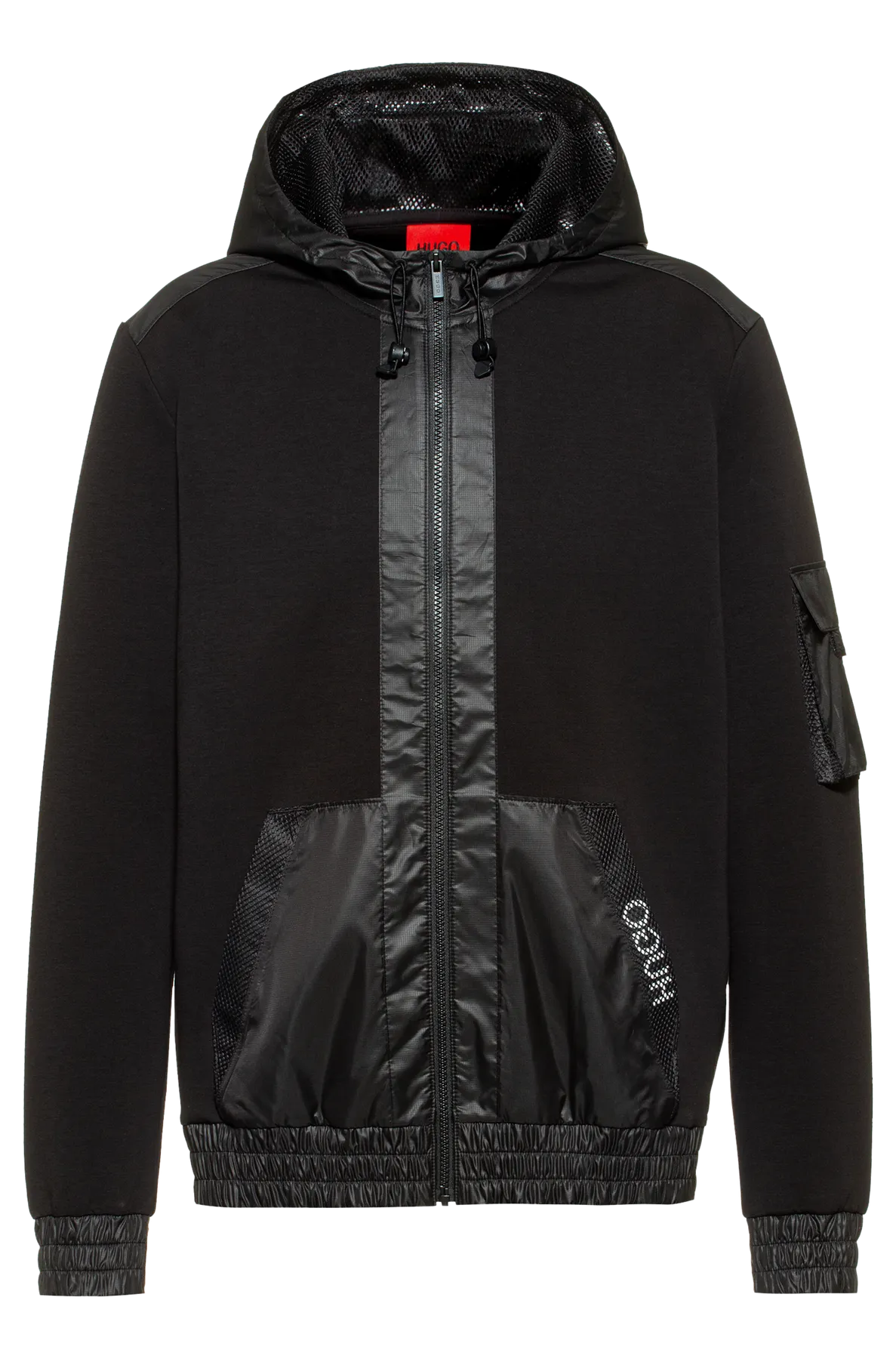 HUGO 50448234 Dushi 10230399 01 Herren Hoodie Black 001