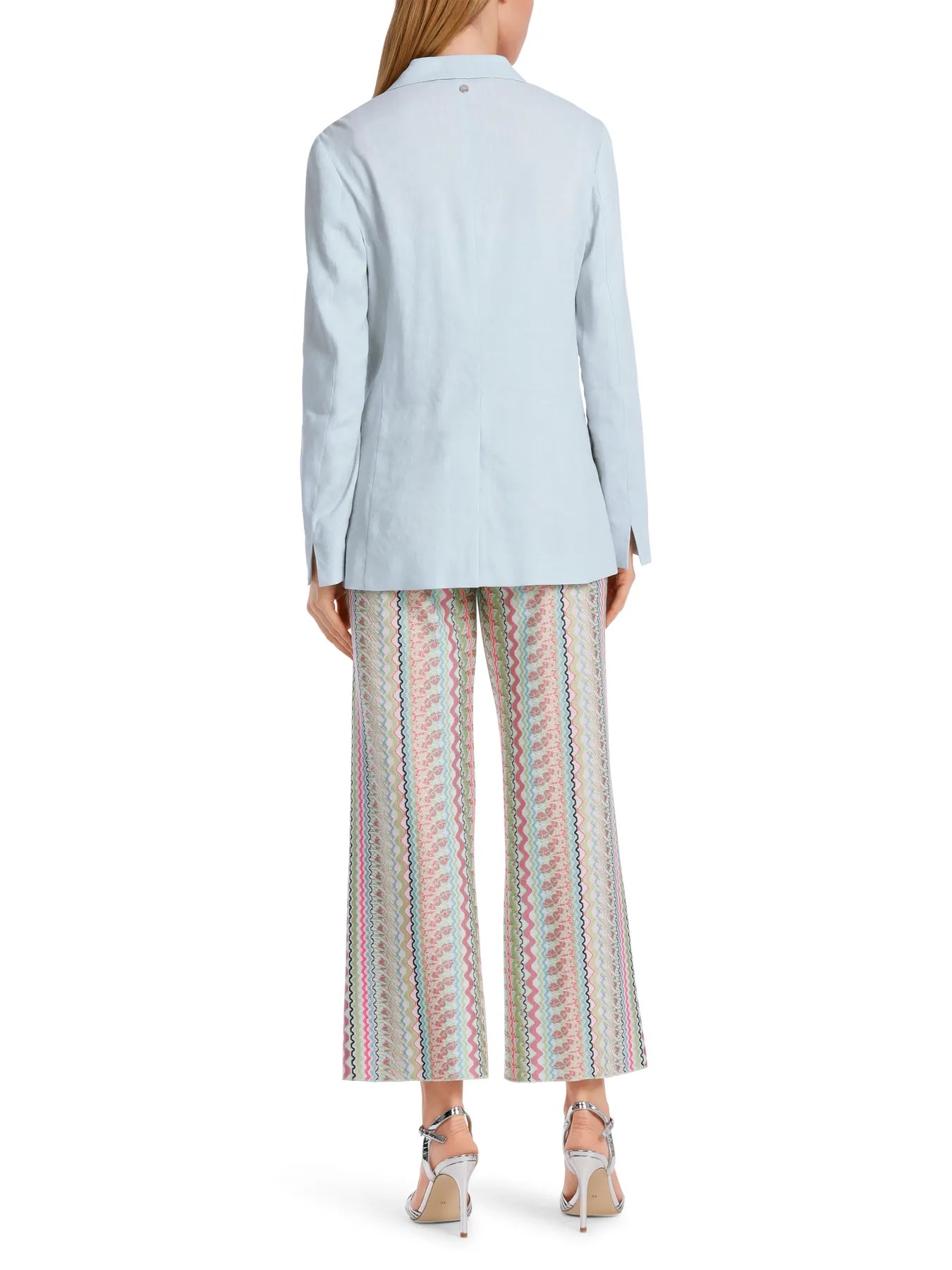 MARC CAIN  WC 34.21 W47 Körpernaher Blazer Stretch helblau