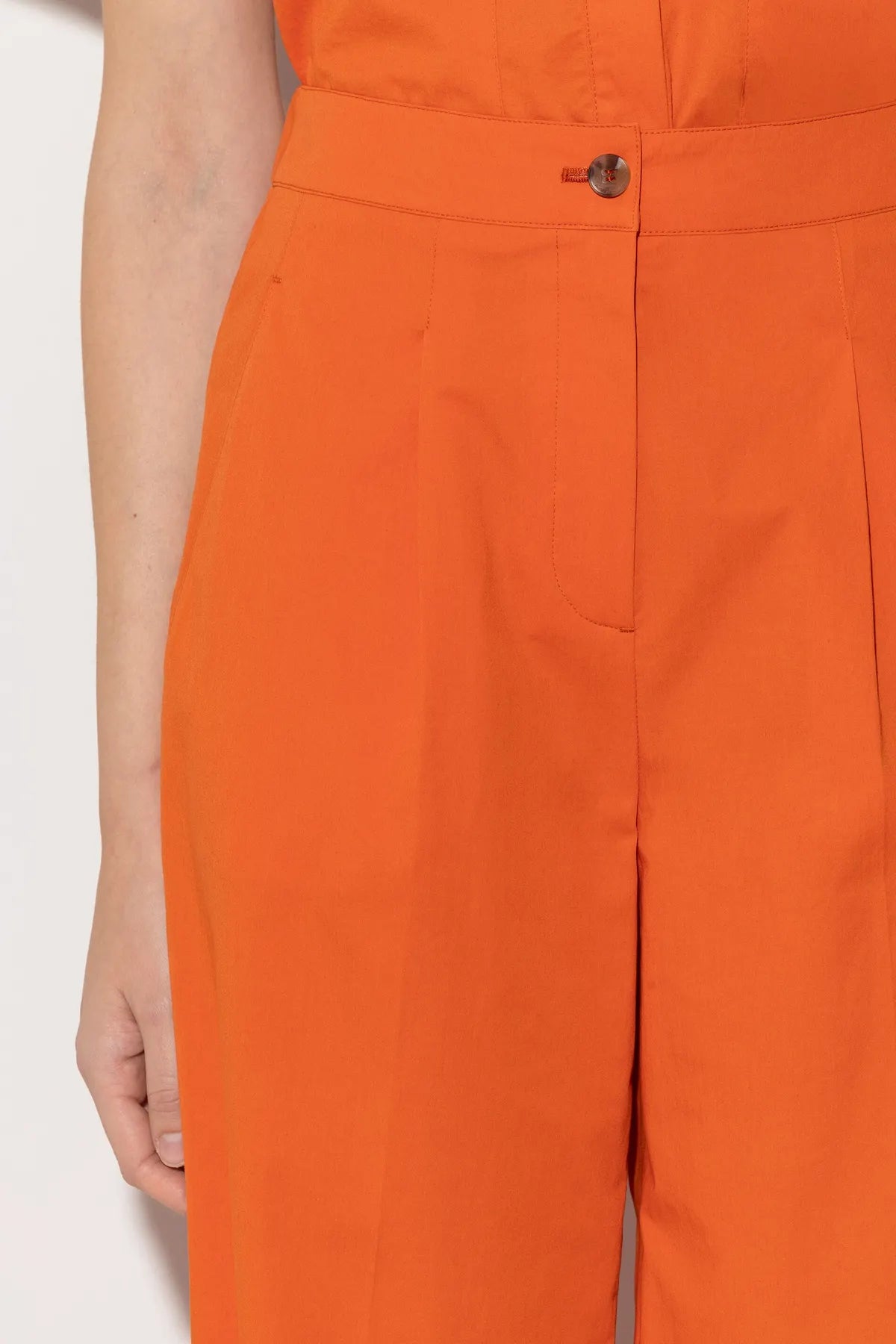 LUISA CERANO 698654/3342-0 Damen Hose Stretch Orange