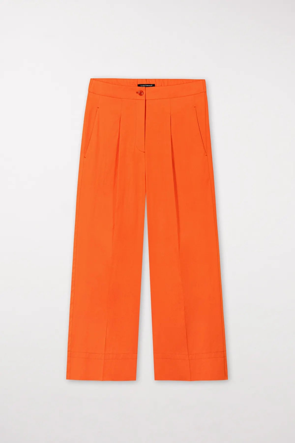 LUISA CERANO 698654/3342-0 Damen Hose Stretch Orange