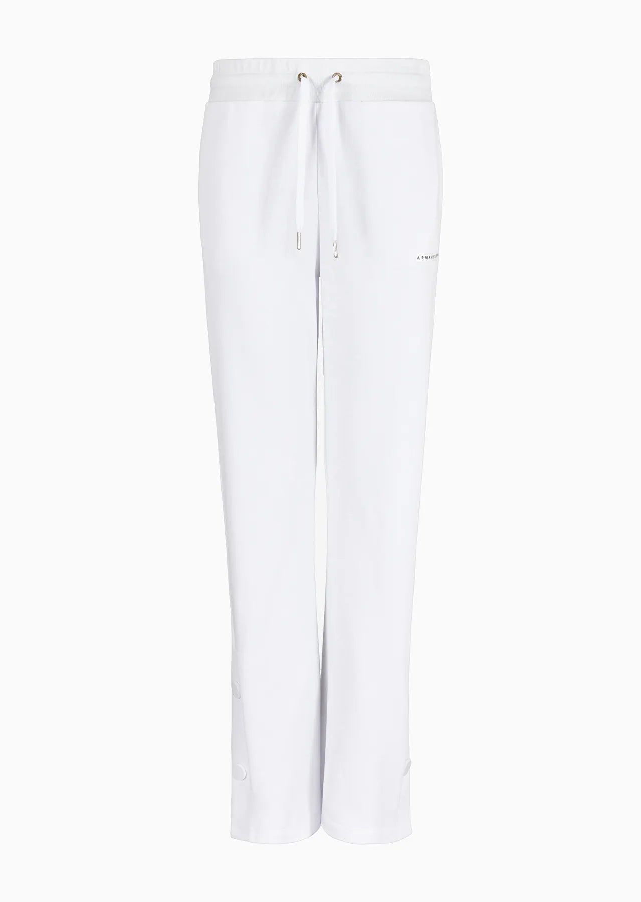 ARMANI 3DYP81 YJFMZ DAMEN JOGGINGHOSE OPTIC WHITE