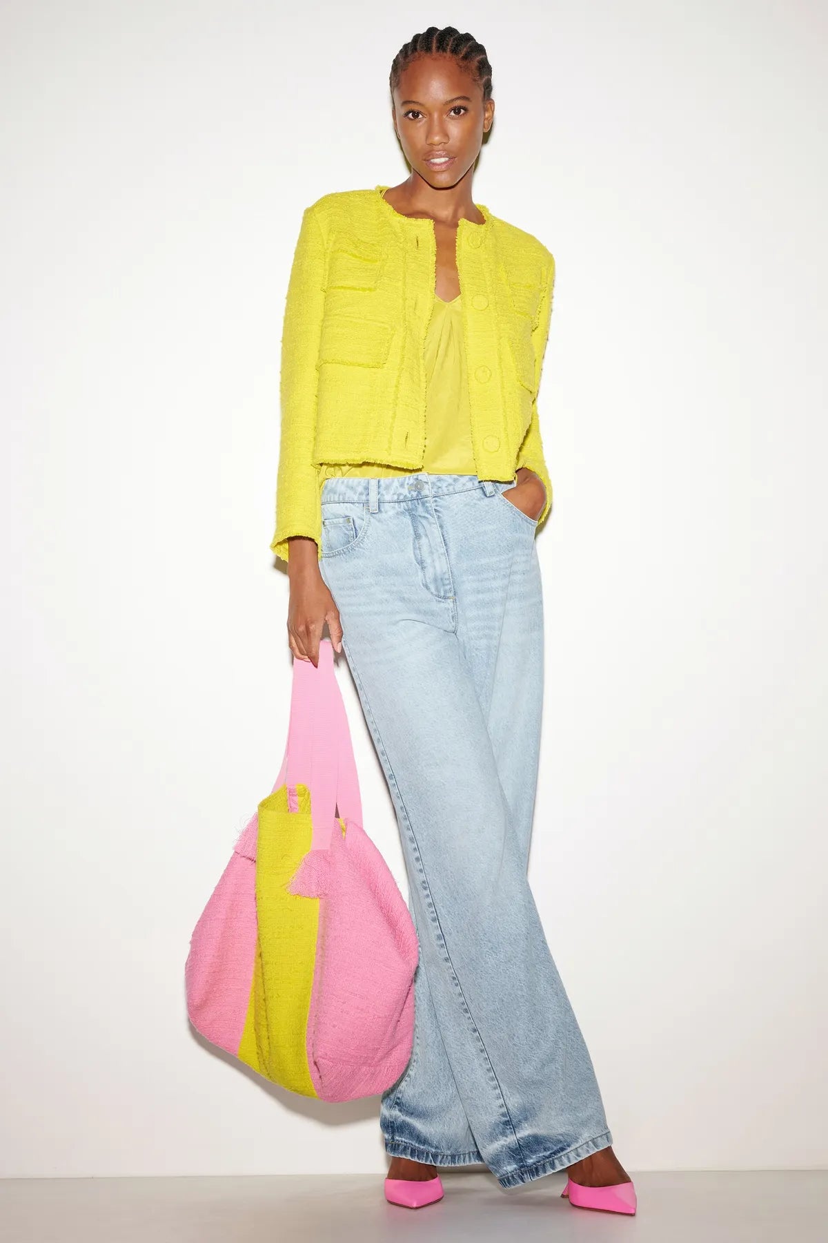 LUISA CERANO 498018/3551-0  Damen Jacke Gelb