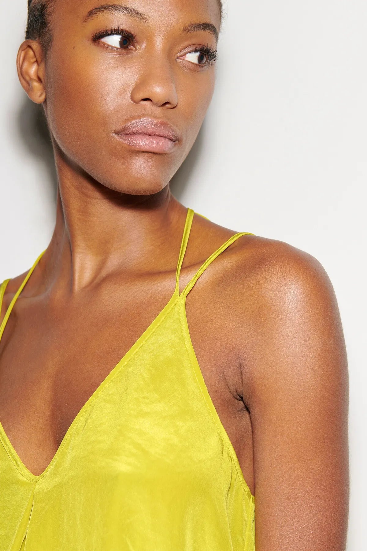 LUISA CERANO 398143/3597-0 Damen Spagetti Top Gelb