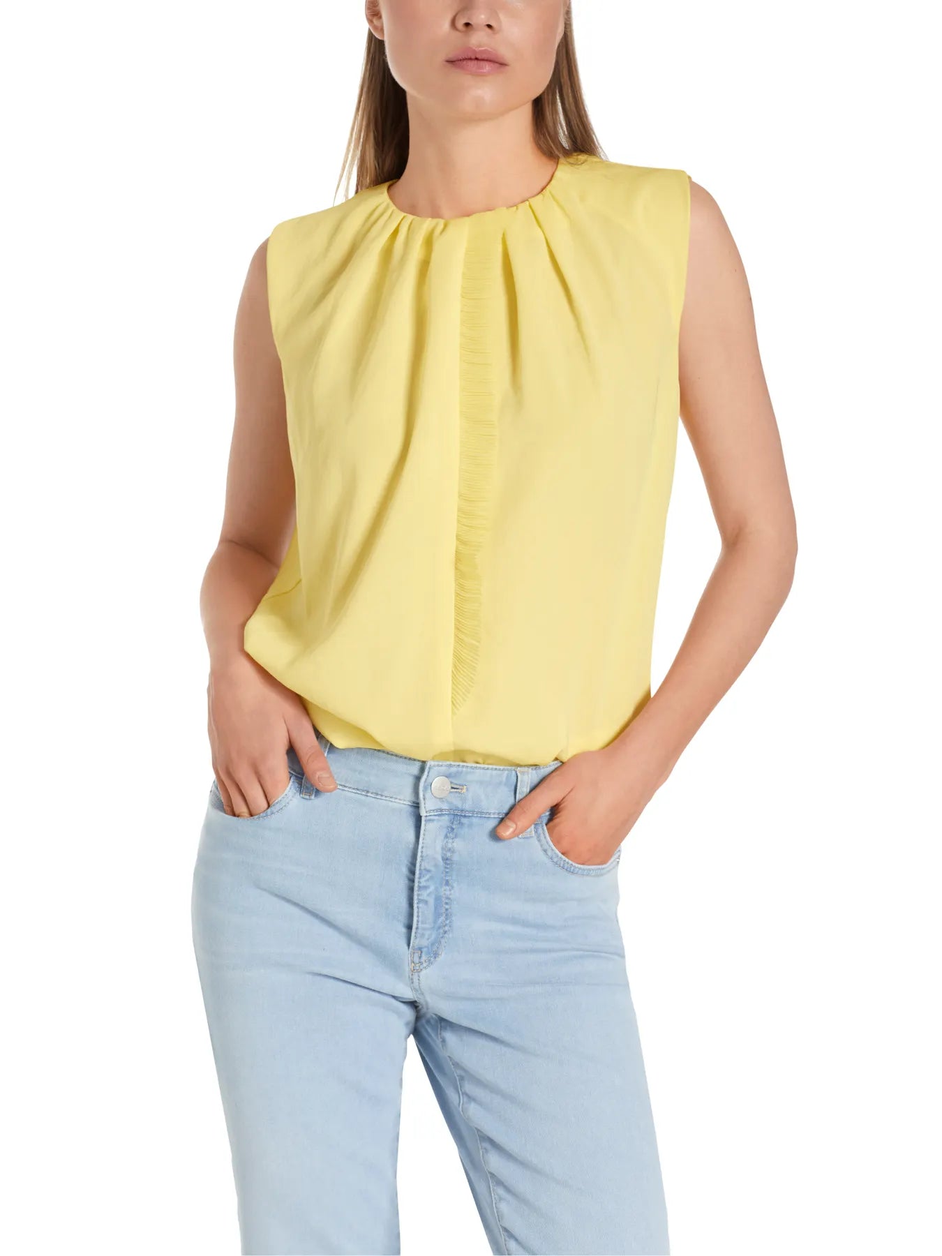 MARC CAIN WC 61.13 W39 Top mit Rüschen-Detail