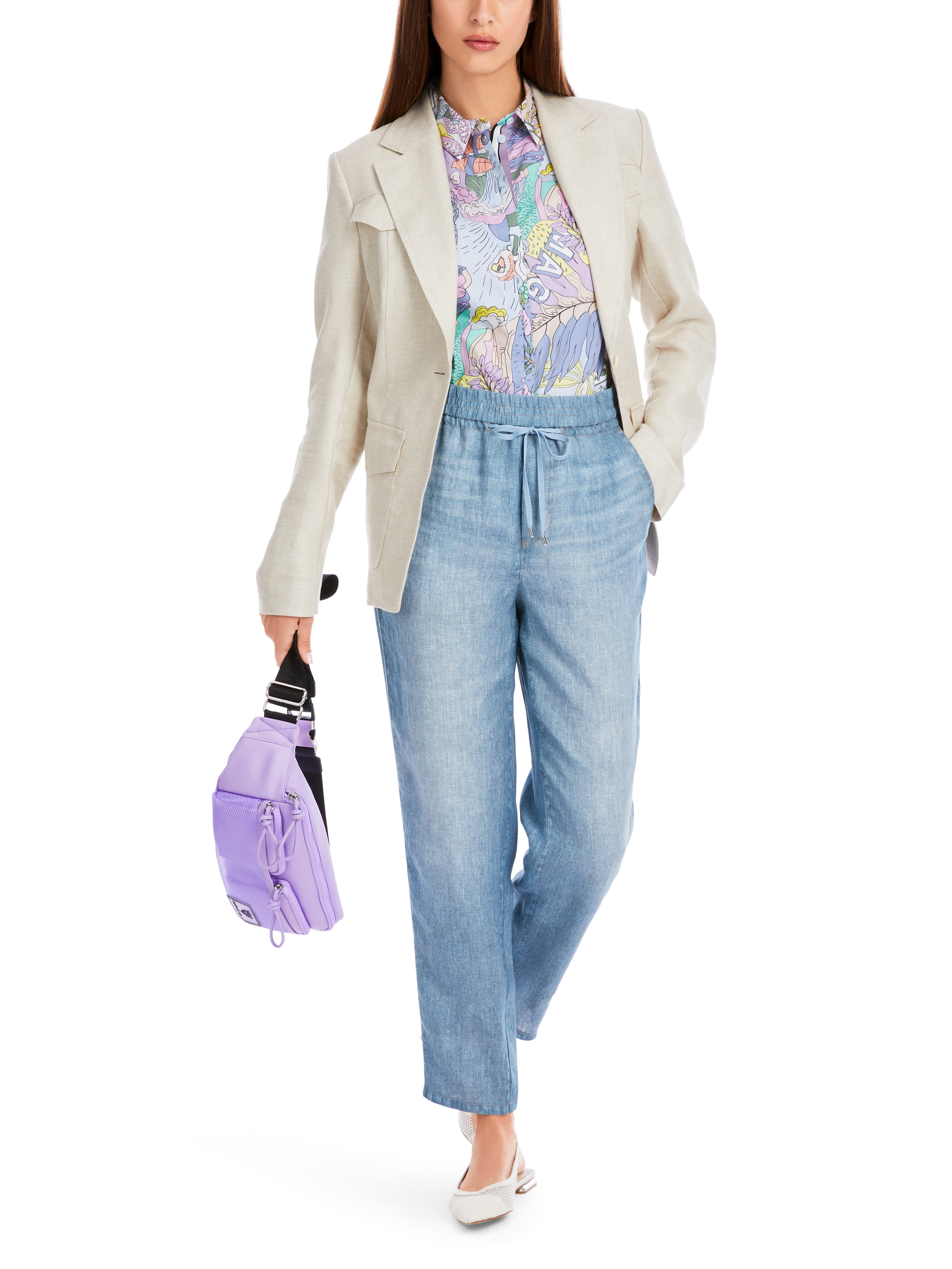 MARC CAIN  YP 81.62 W38 Rethink Together Damen Hose RHODOS Blau