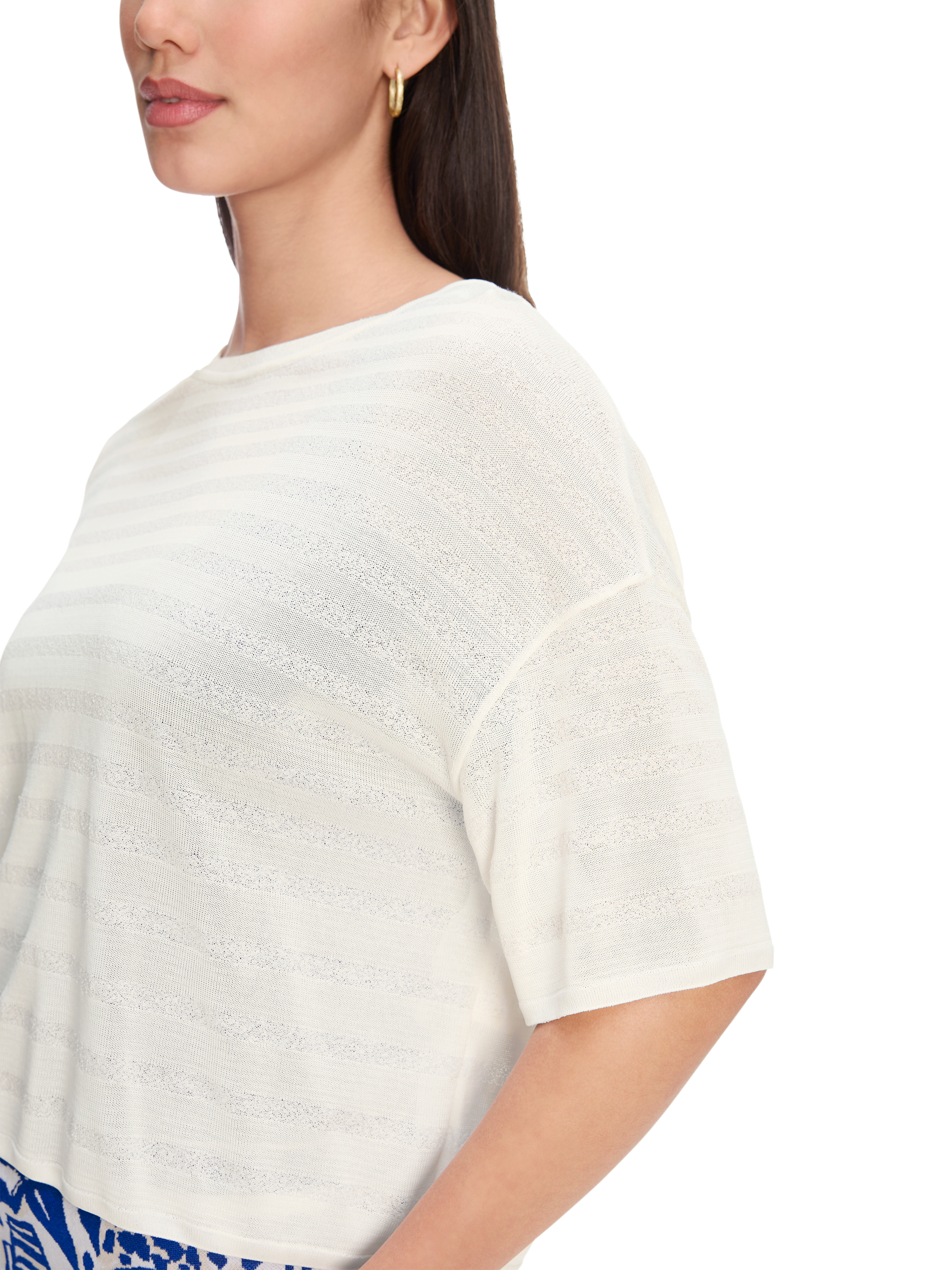 MARC CAINYC 41.35 M48 Damen Pullover Weiß