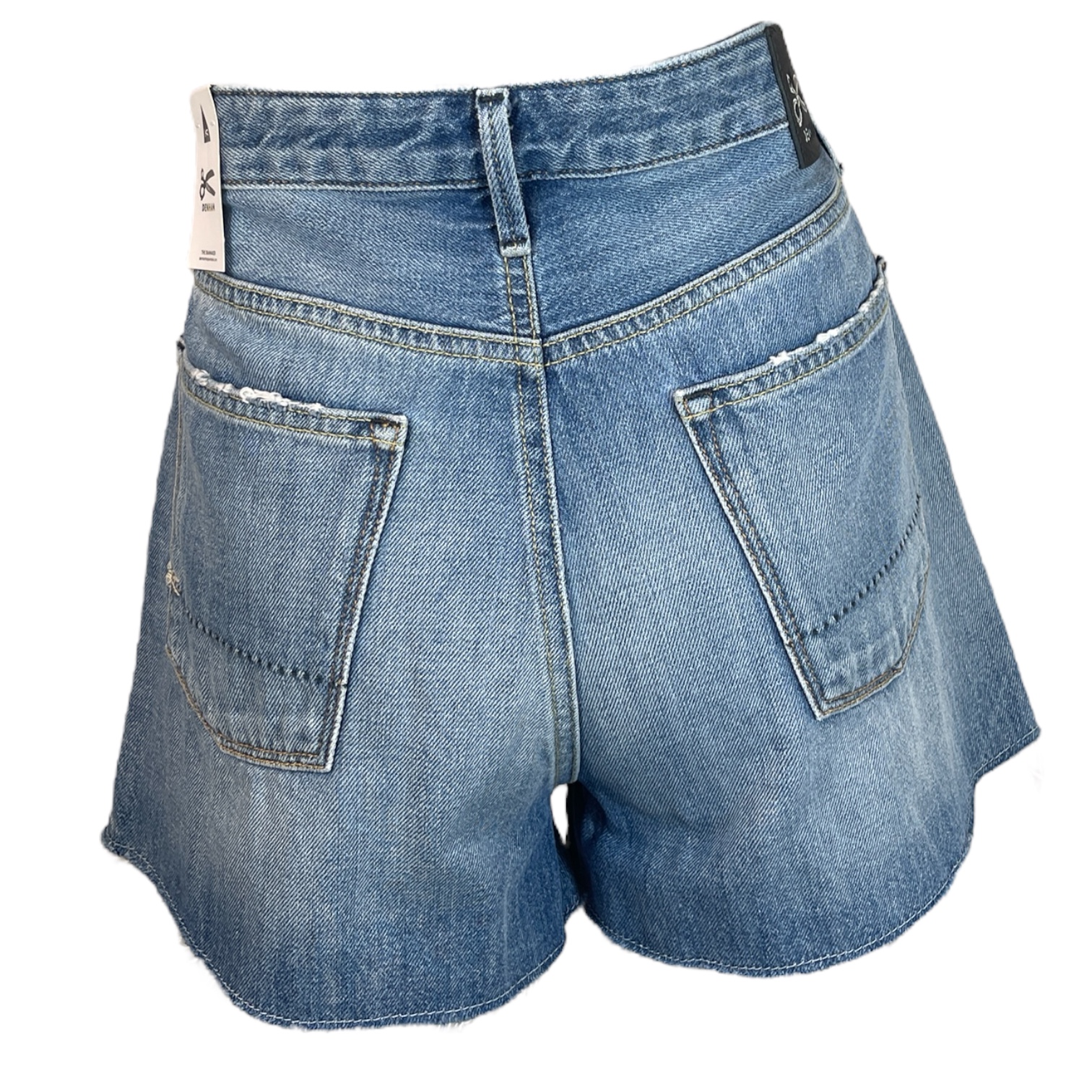 DENHAM 02-23-04-16-002 BRITT SHORT HWW DAMEN SHORTS MID BLUE