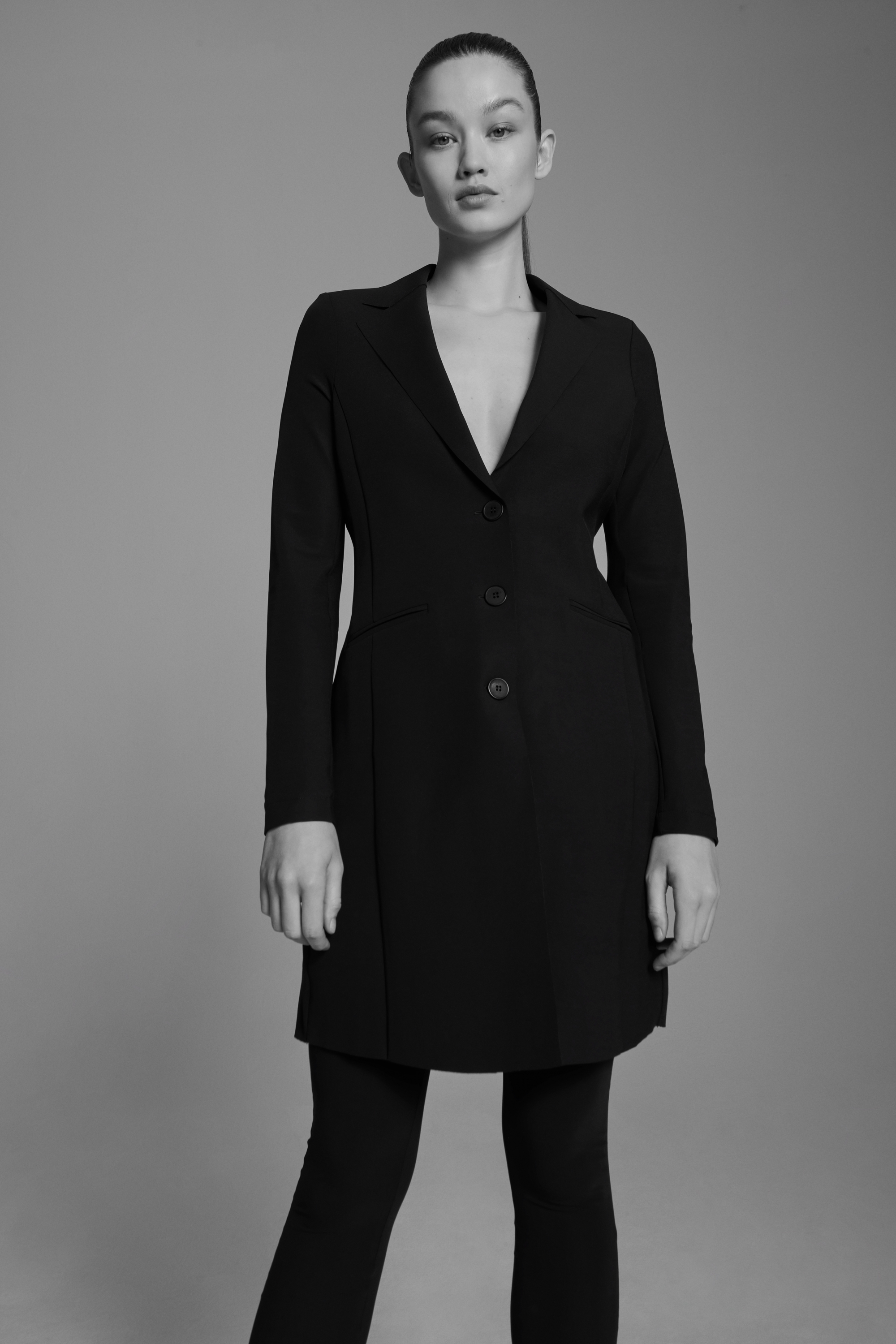 JAPAN TKY LUNA Damen Kleid mit hohem Stretchkomfort 990 DEEP BLACK
