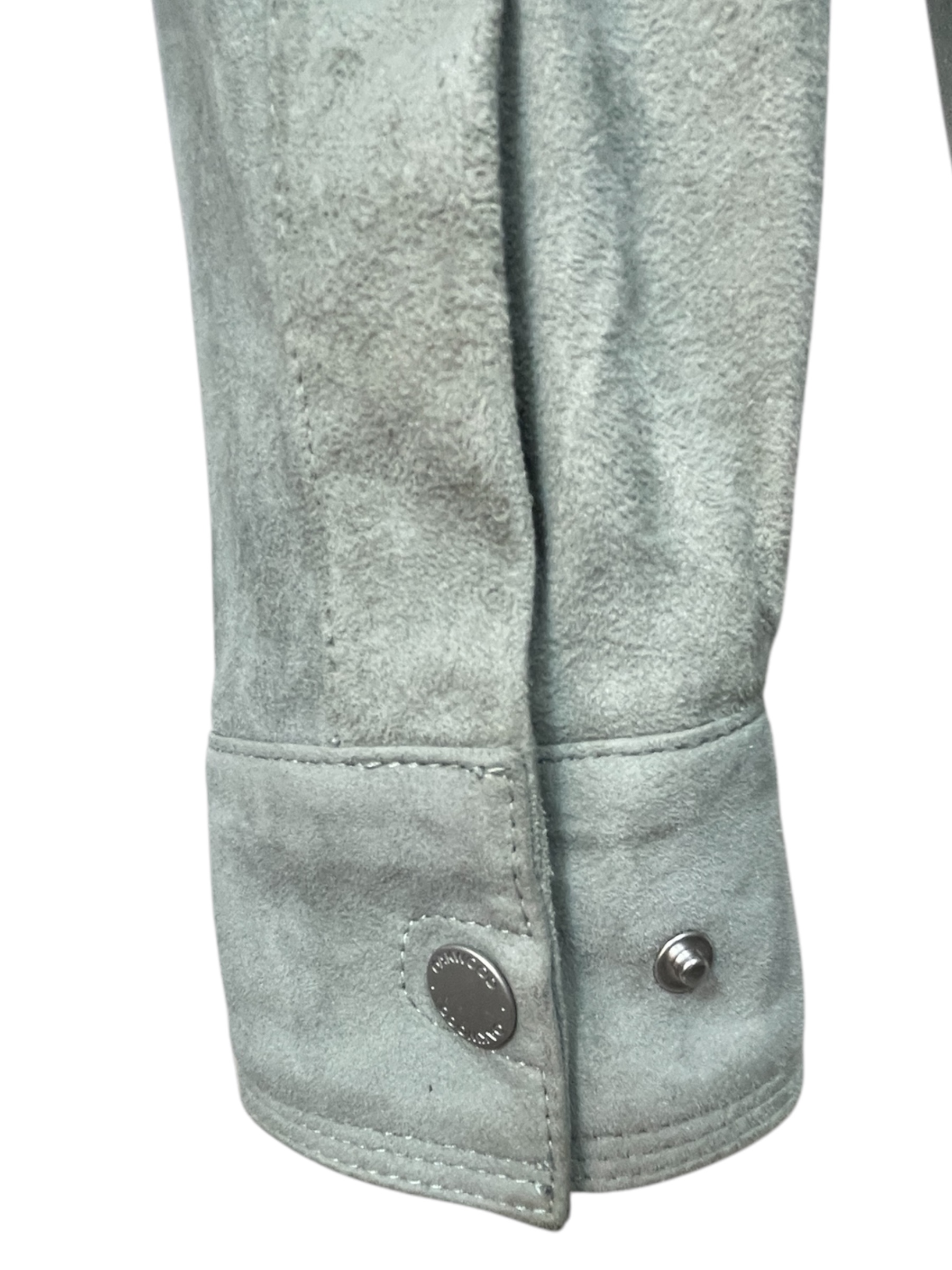 OAKWOOD 65038 MILWAUKEE Herren Jacke Suede Mittelgrau