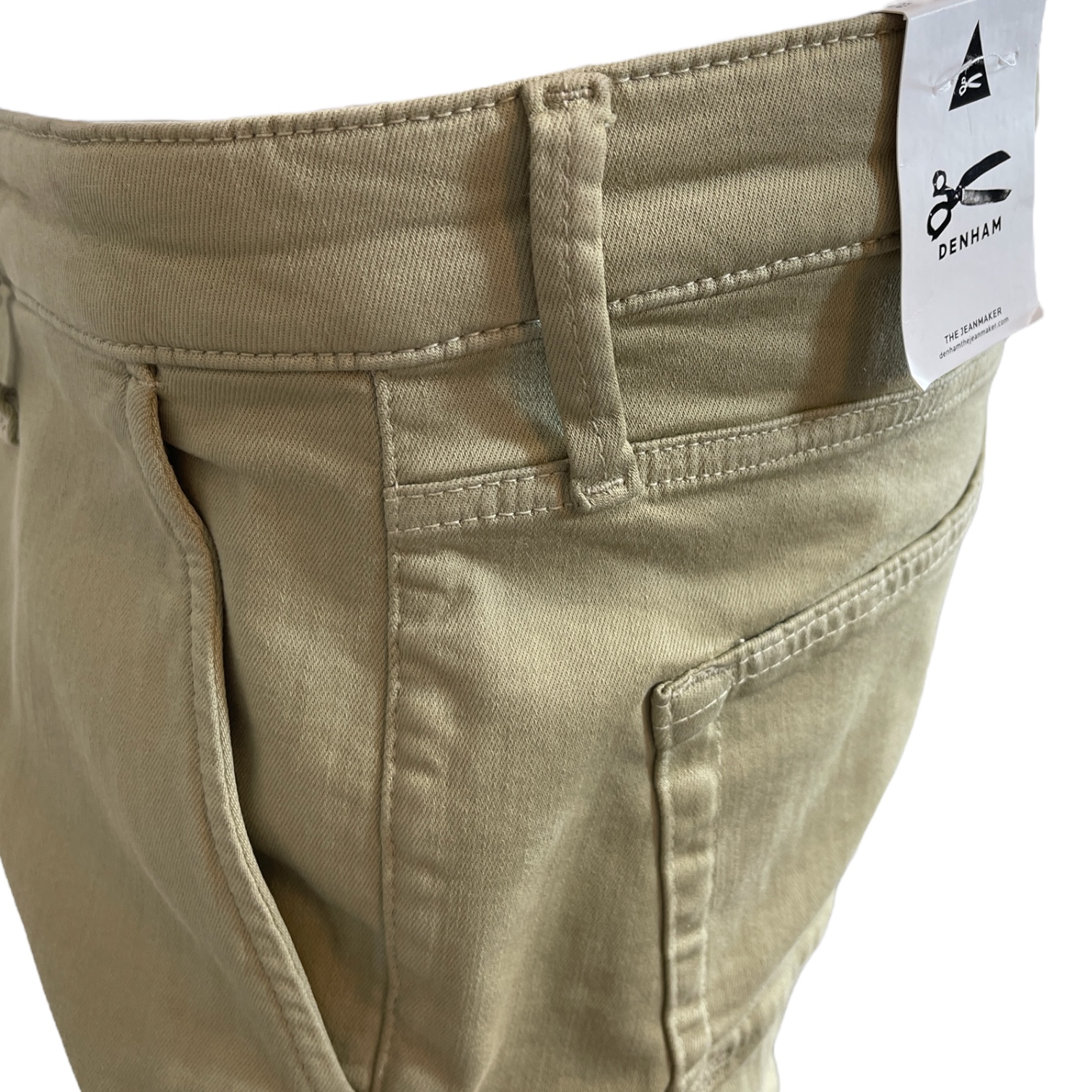 DENHAM YORK BLFMC HERREN CHINO HOSE STRETCH BRITISH KHAKI