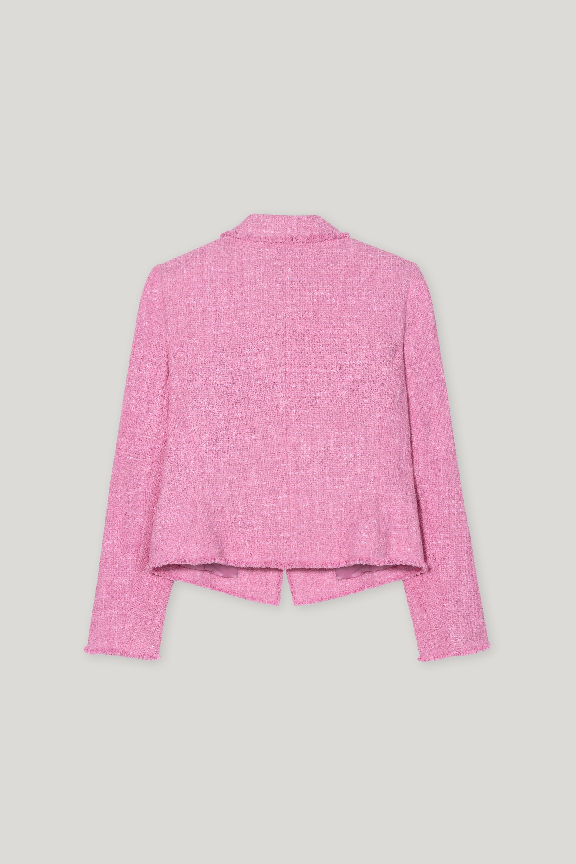 LUISA CERANO  418320/3712-0 Vintage-Tweedblazer candy pink