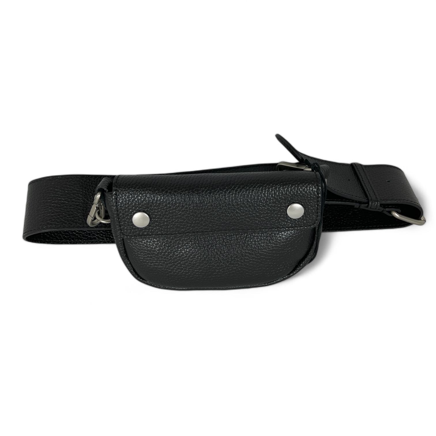 ANIA SCHIERHOLT - GT2996/01 DAMEN GÜRTEL TASCHE MIT KARABINERHAKEN SCHWARZ