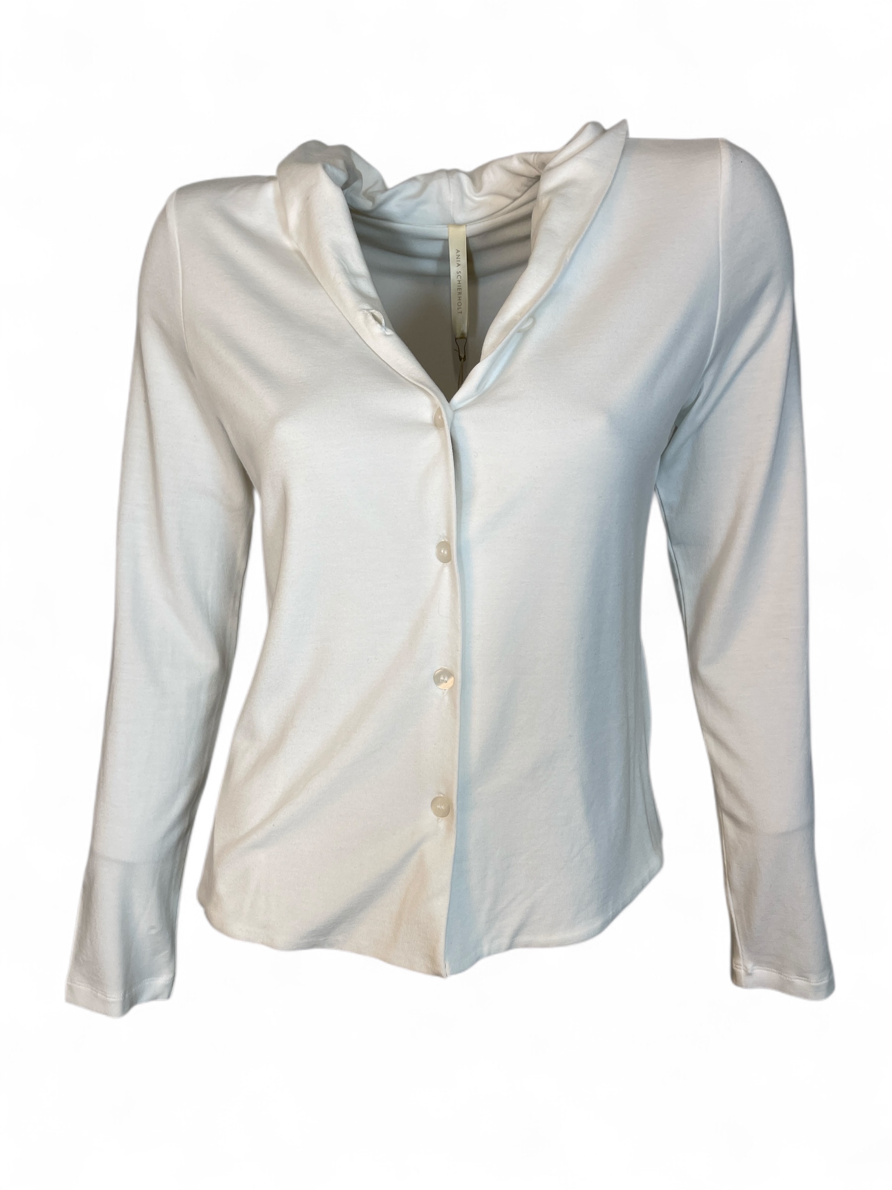 ANIA SCHIERHOLT SH3134/31 BLUSENSHIRT KAPUZE WHITE